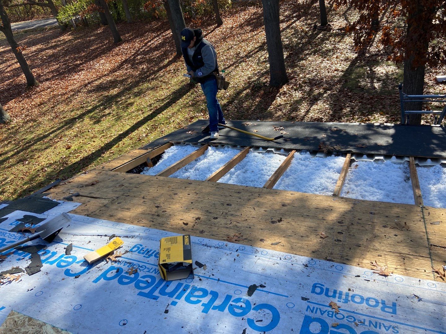 Roof Replacement using CertainTeed Landmark Pro by 180 Contractors