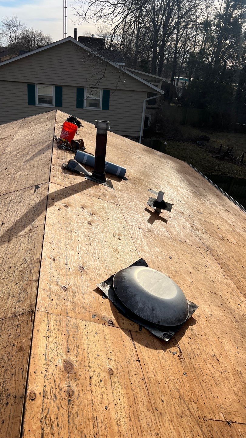 Residential Roofing Installation using GAF Timberline HDZ Charcoal by Nitro Roofing and Construction