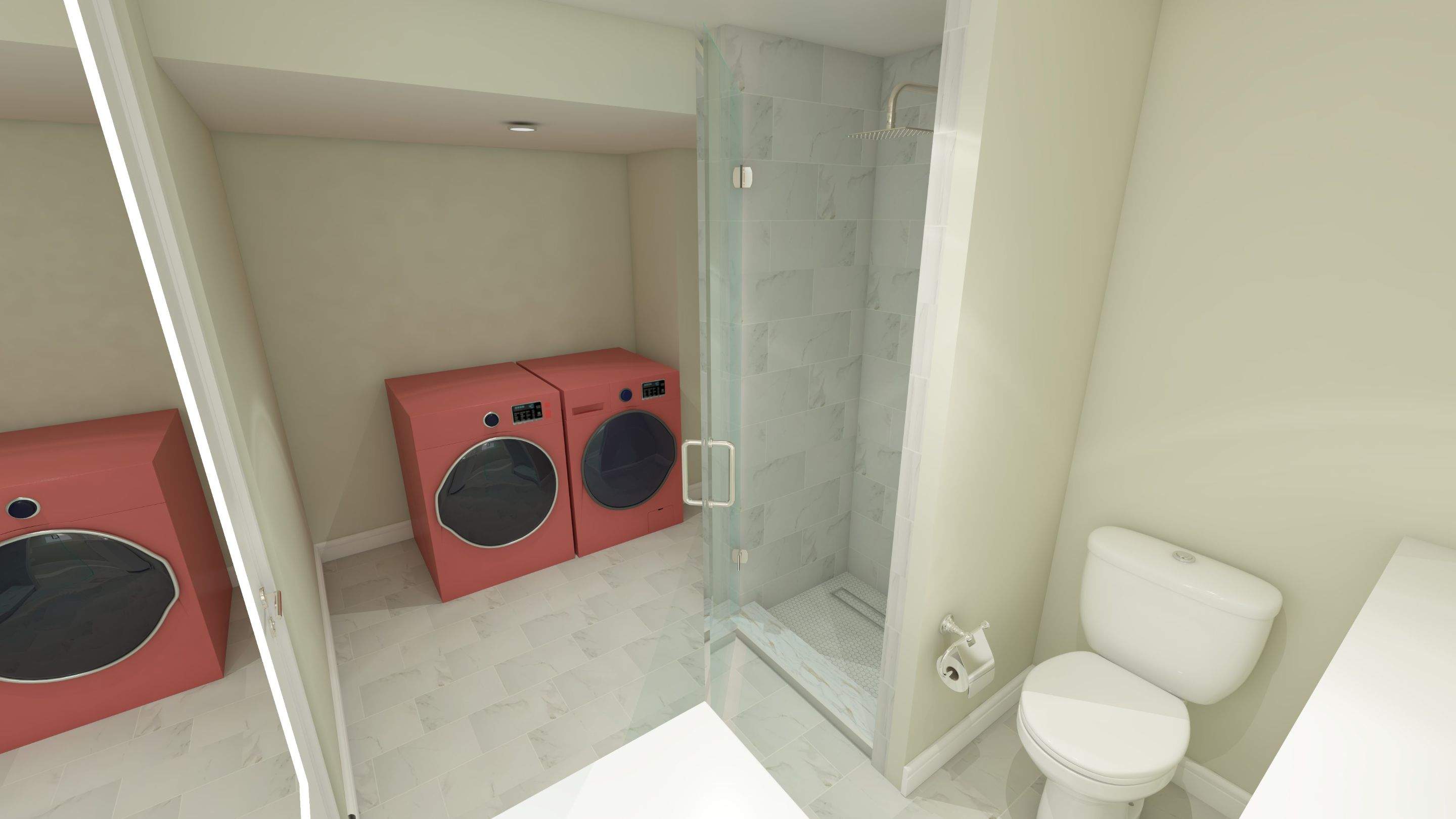 Bathroom Remodel using Tile by Home Concepts Construction