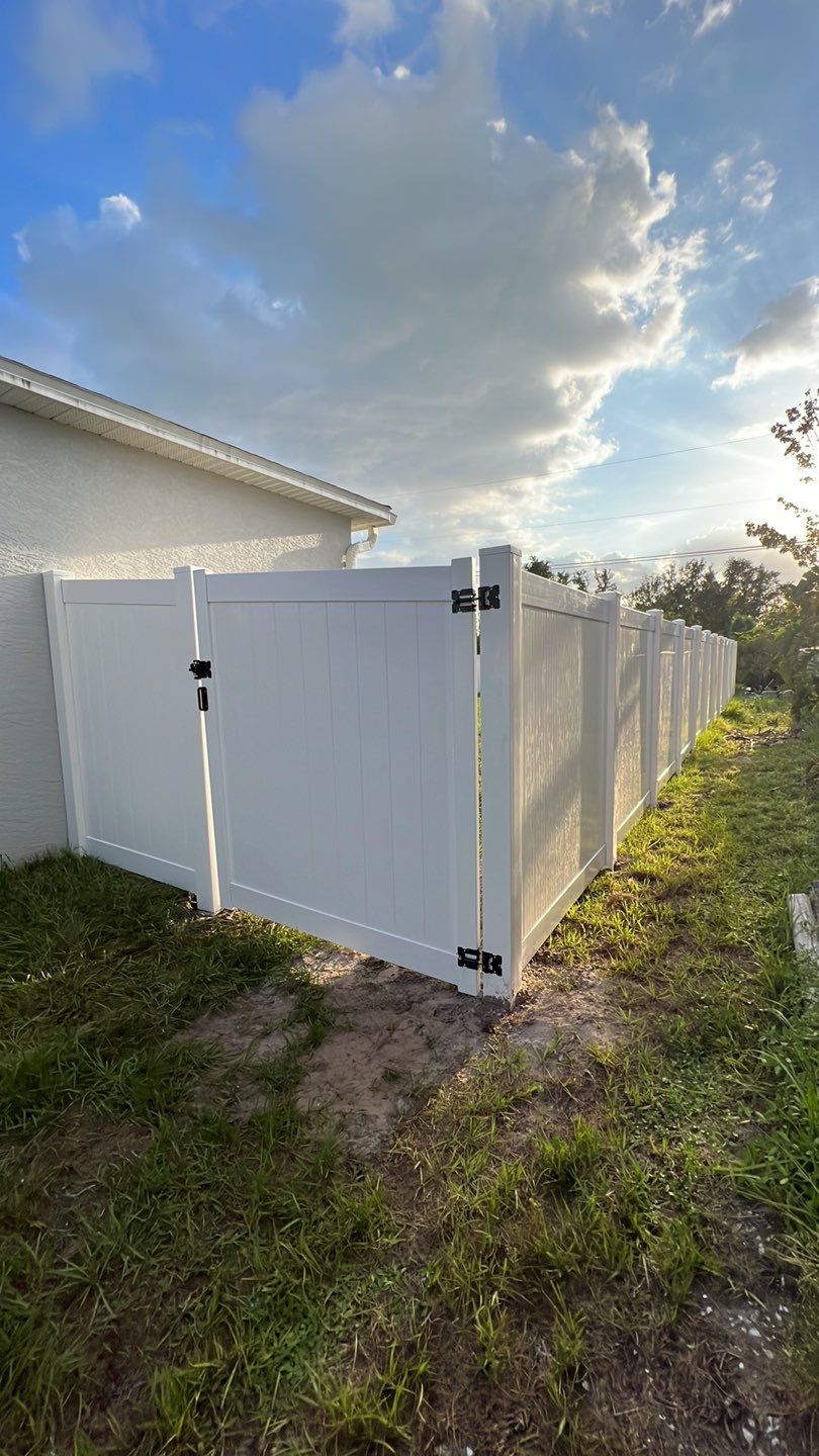 Vinyl Fence Installation using Vinyl Privacy Fence  by Asap fence and gates, LLC