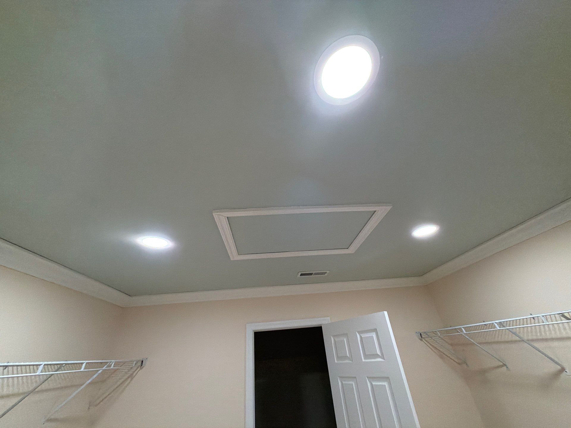 Garage Drywall Repair & Walk-In Closet Restoration by Laser Focused Solutions LLC