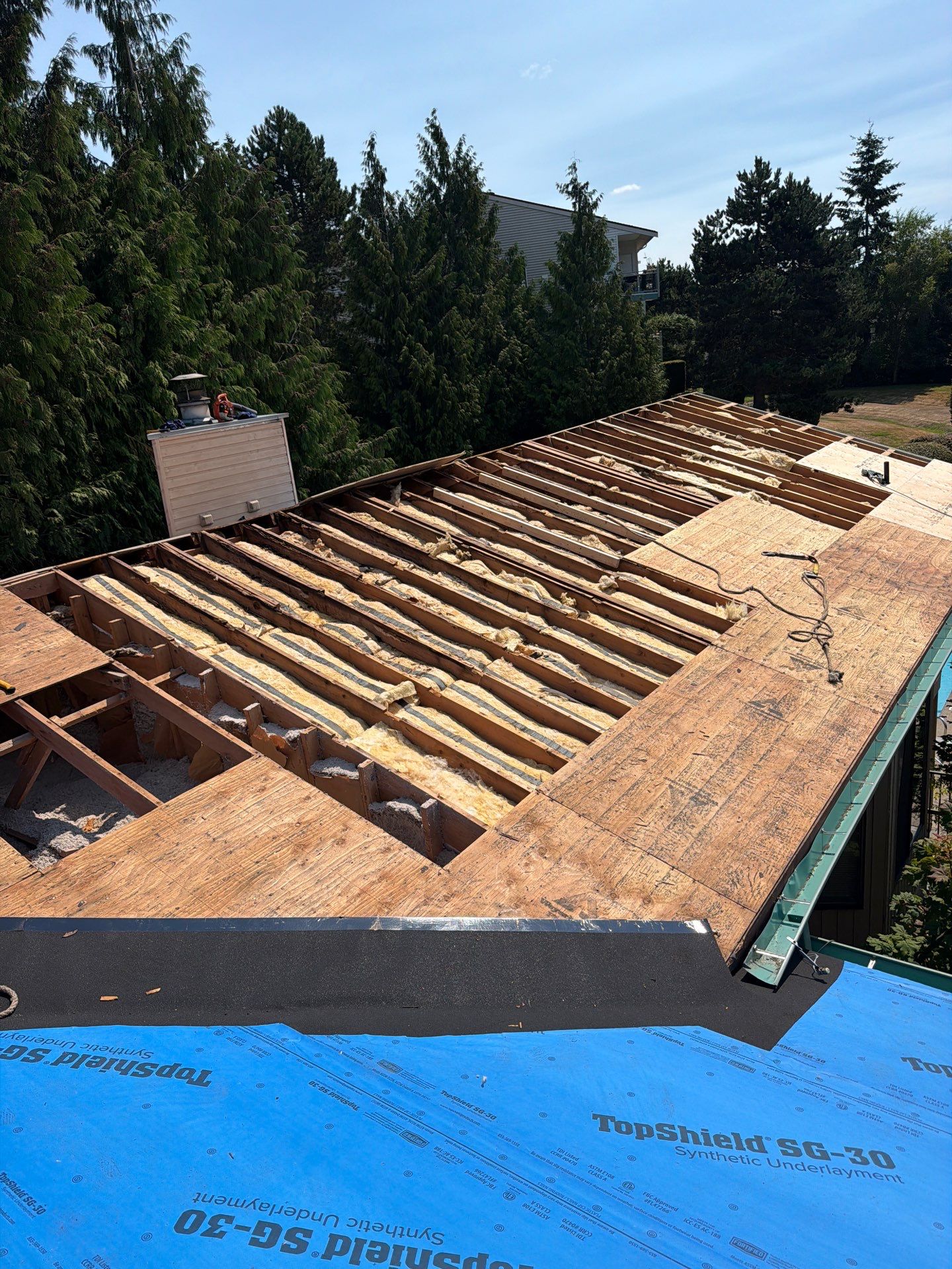 Residential Roofing Installation using GAF HDZ Shingles by Roofing Formula LLC