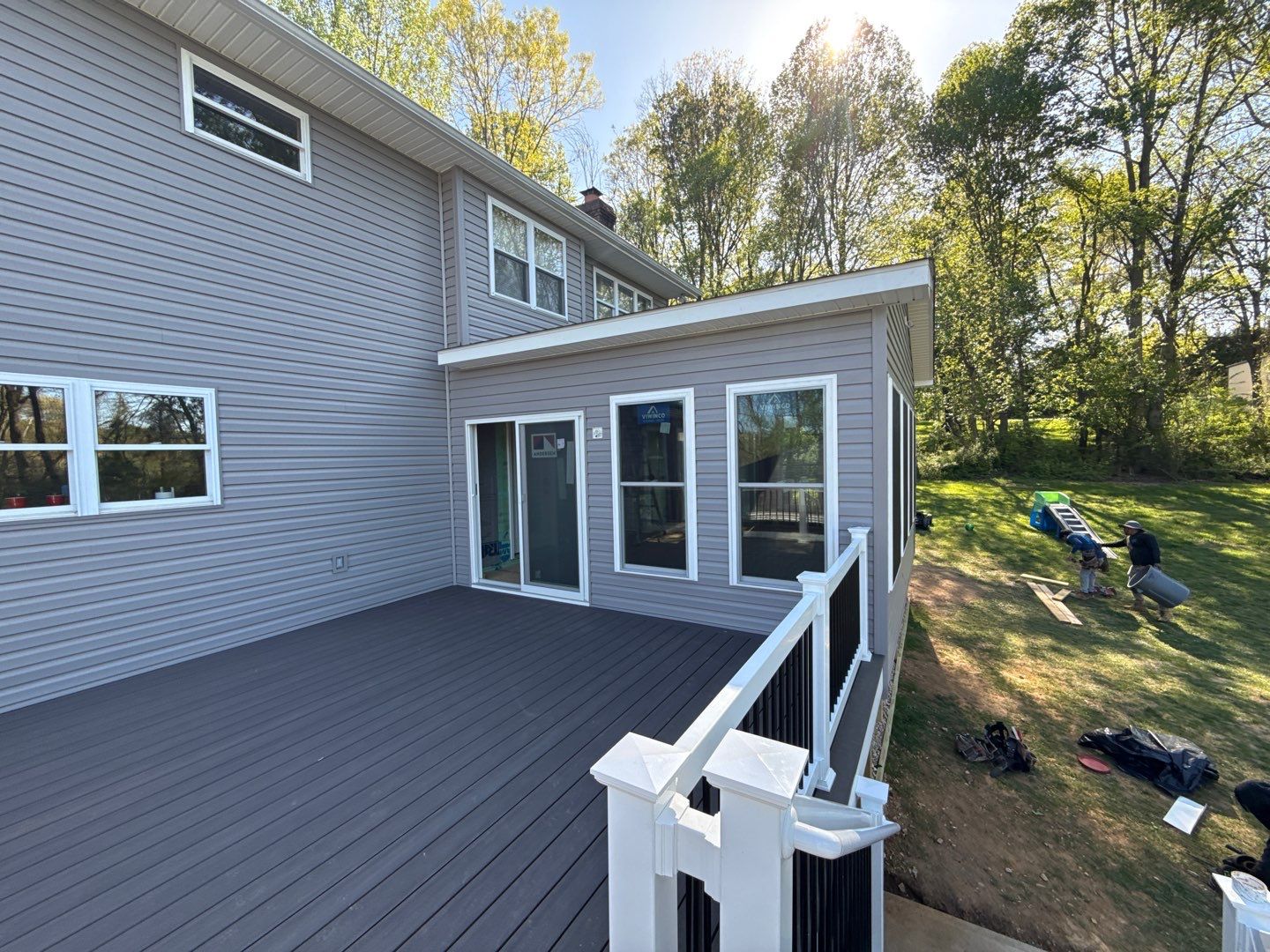 Addition & Deck  by Bec Construction Llc
