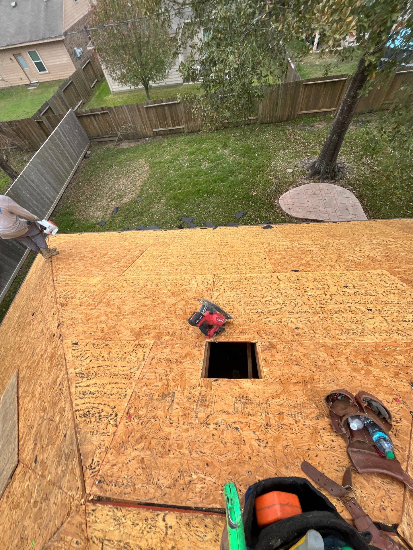 Residential Roofing Installation using Owens Corning Tru Def Duration by Berry Good Roofing 