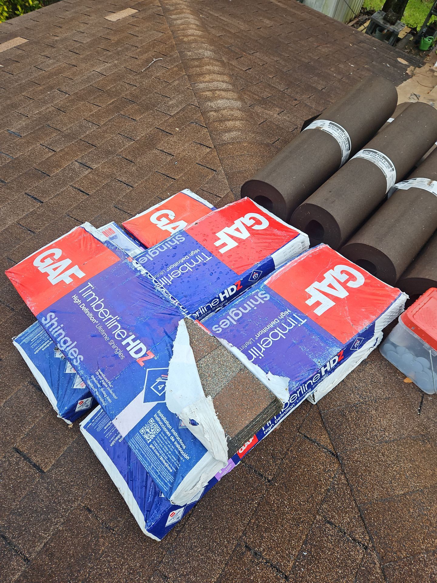 Residential Roofing Installation using GAF by BLUES BROTHERS ROOFING