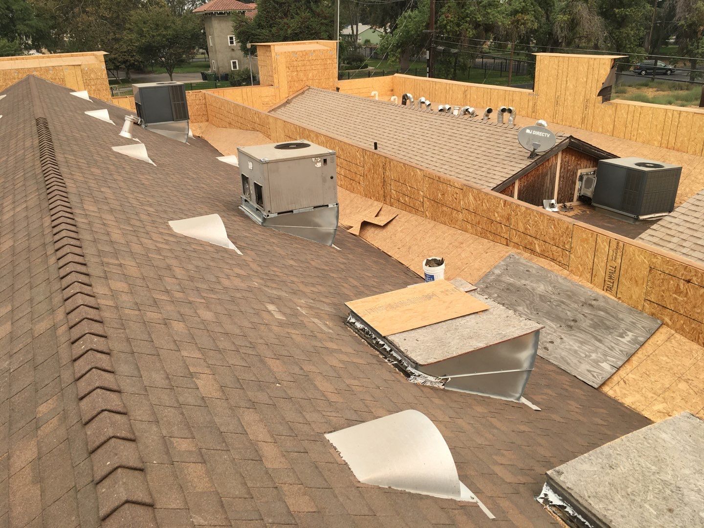 Spray foam and coatings using Conklin Benchmark/PUMA XL coatings and spray foam by Straight Edge Roofing Inc