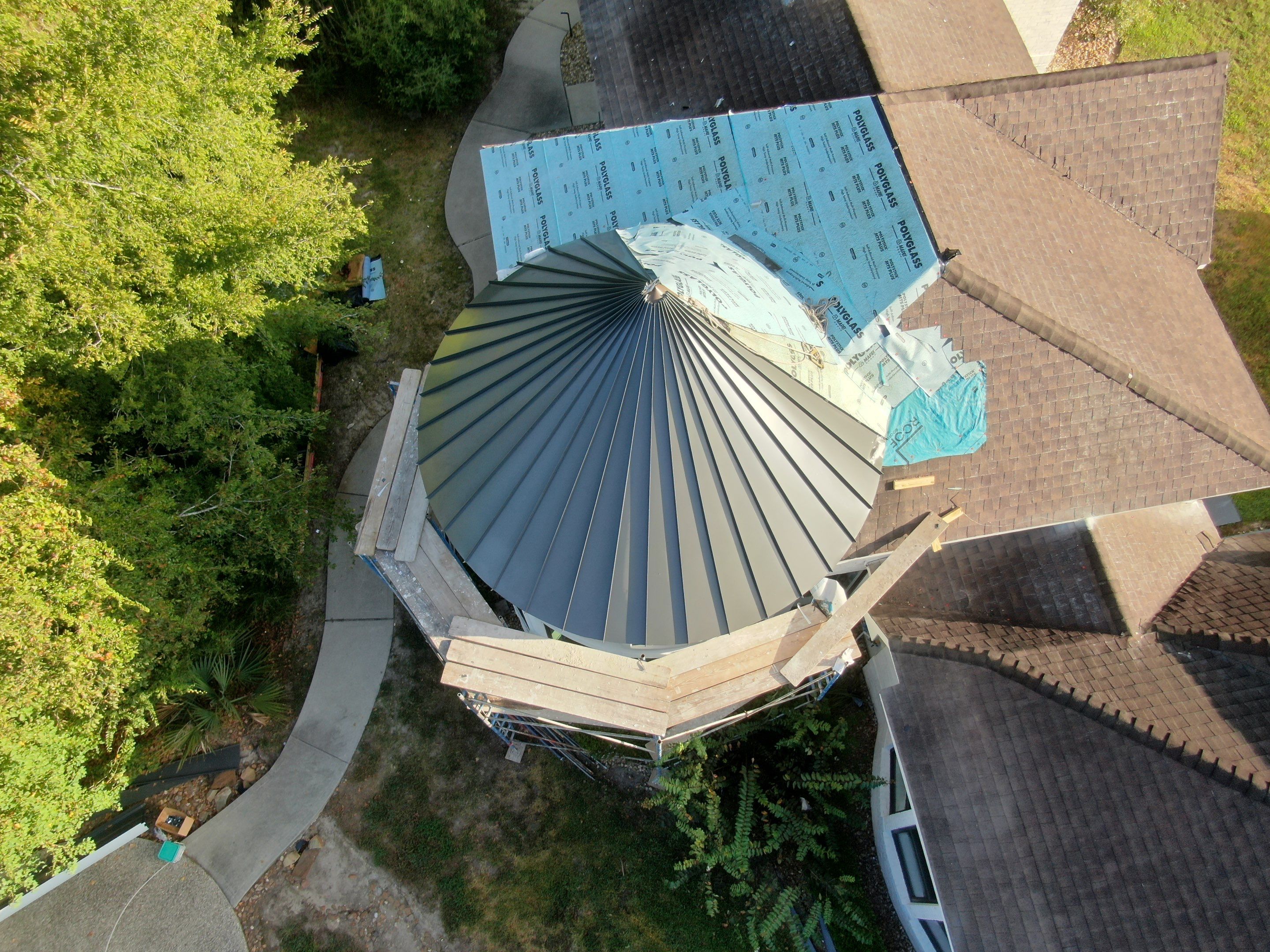 Standing Seam Project - Spring, TX by Hartland Roofing & Construction