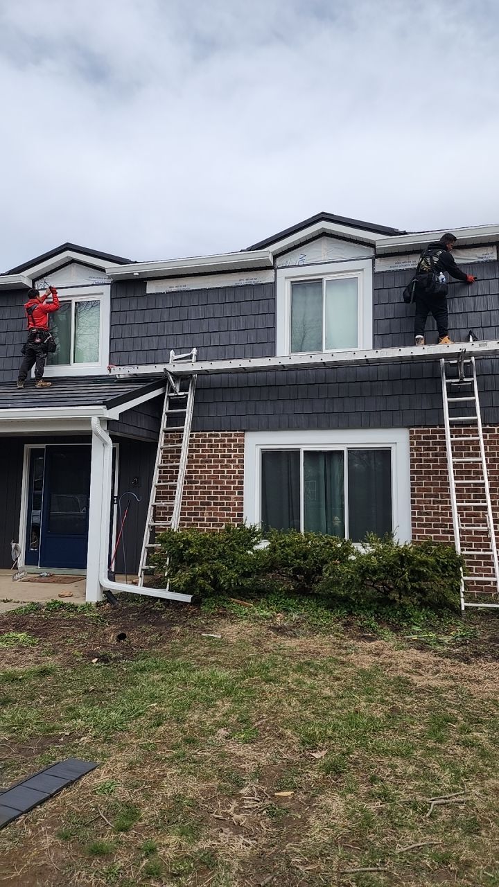 Full Exterior Home Transformation – Metal Slate Roof in Fort Wayne, IN by 4Ever Metal Roofing
