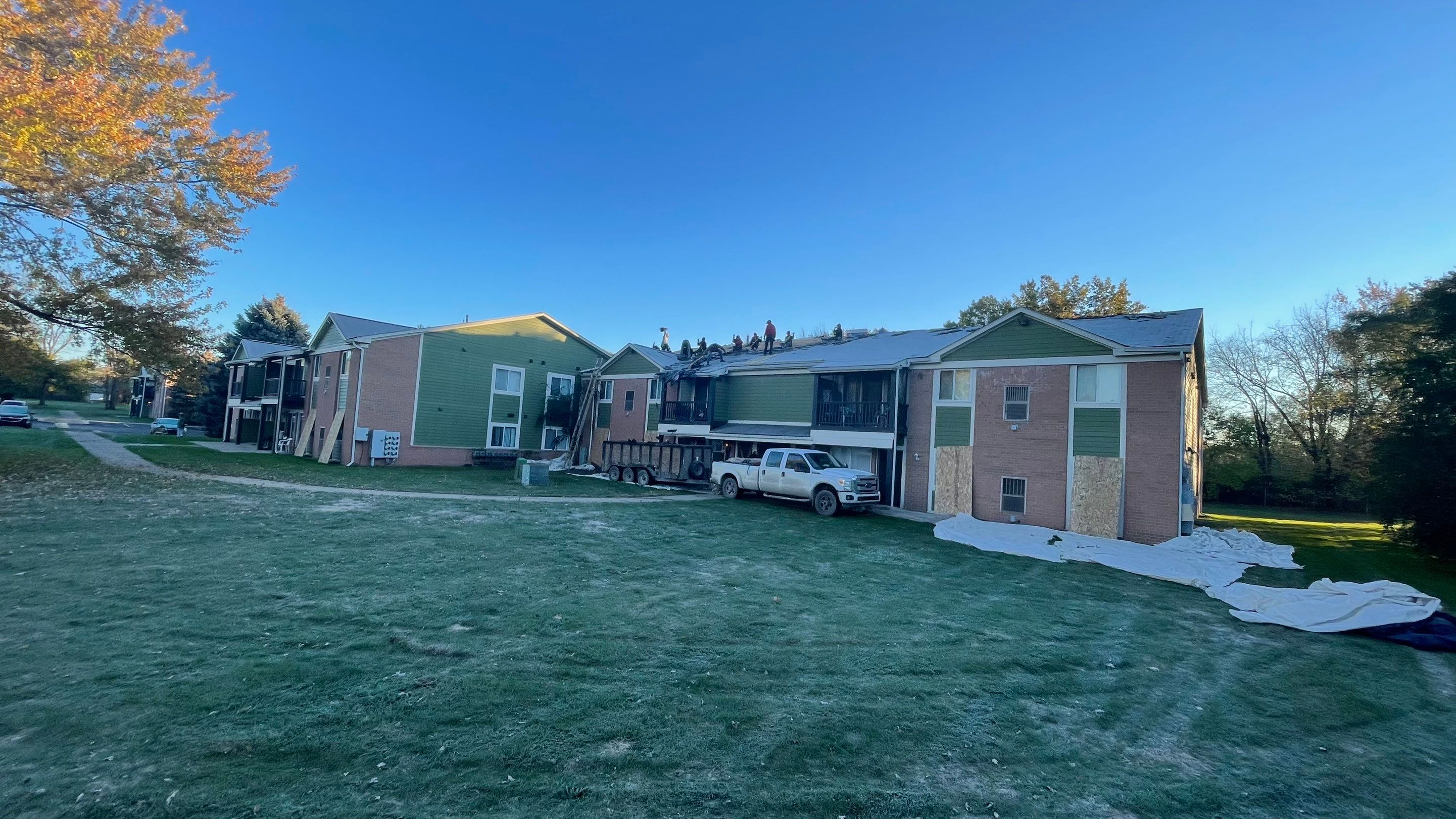 Oak Ridge Apartments Roof Replacement  by Bloomfield Construction & Restoration