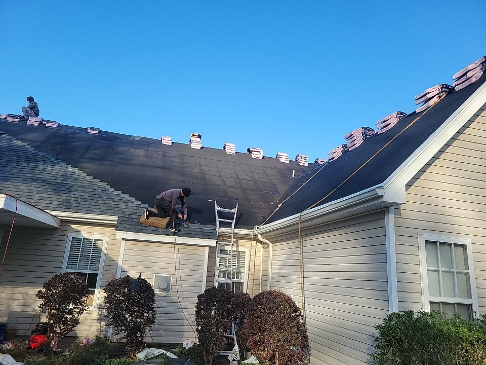 Roof Replacement using 7/16-in x 4-ft x 8-ft OSB Sheathing by RGR Construction and Roofing, LLC