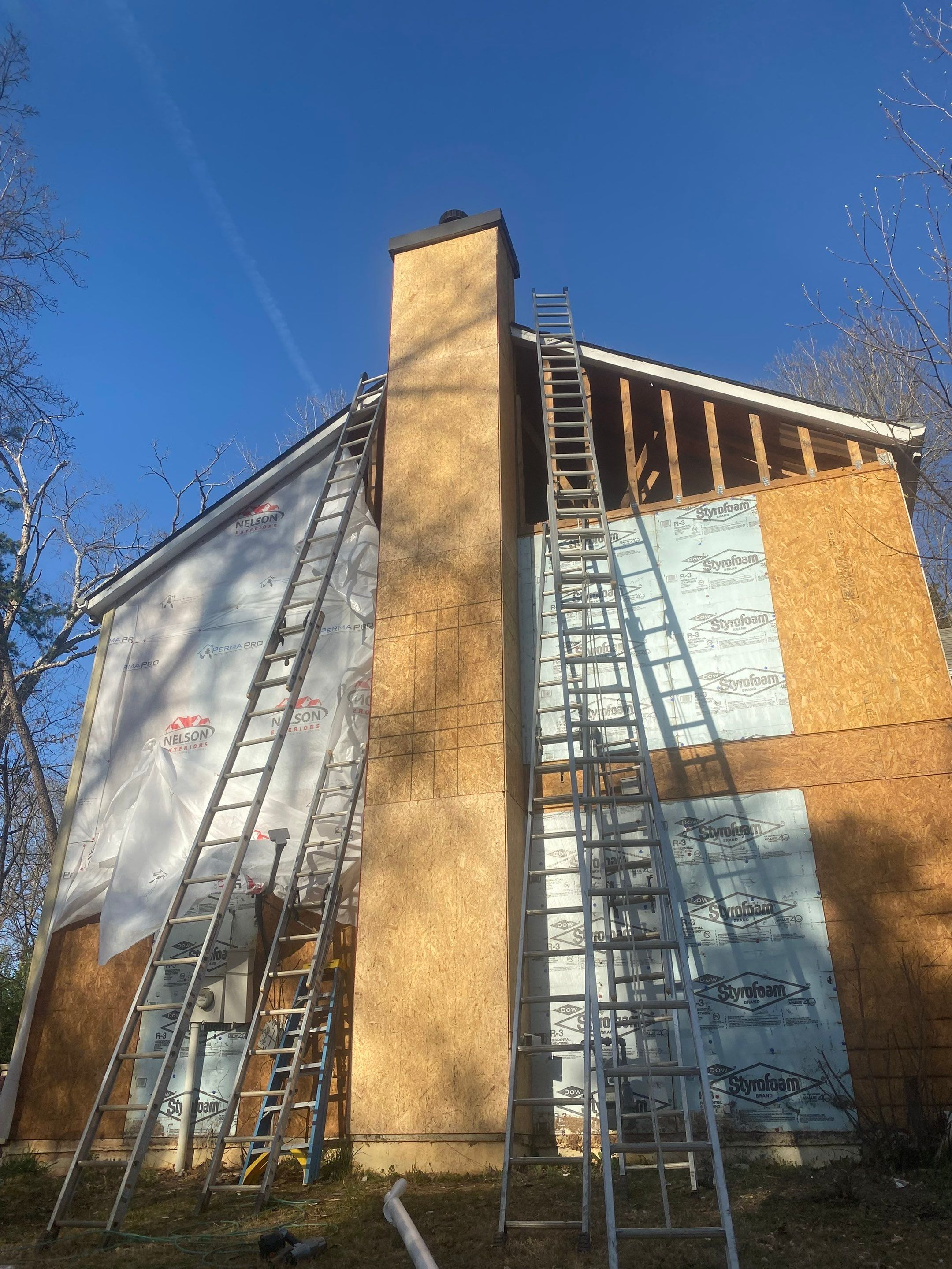 Siding and Rotten Wood Replacement, Deck Stain, and Exterior Painting in Kennesaw, GA by Nelson Exteriors