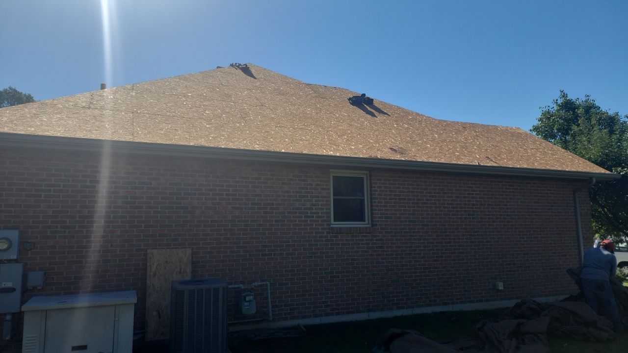Residential Roofing Installation using GAF Timberline HDZ Weathered Wood by Nitro Roofing and Construction