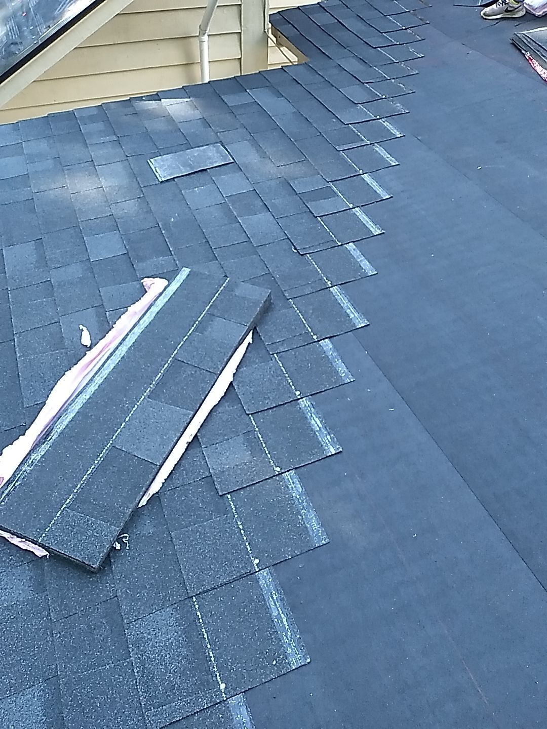 Residential Roofing Installation using Owens Corning® Oakridge Onyx Black by Indigo State Roofing