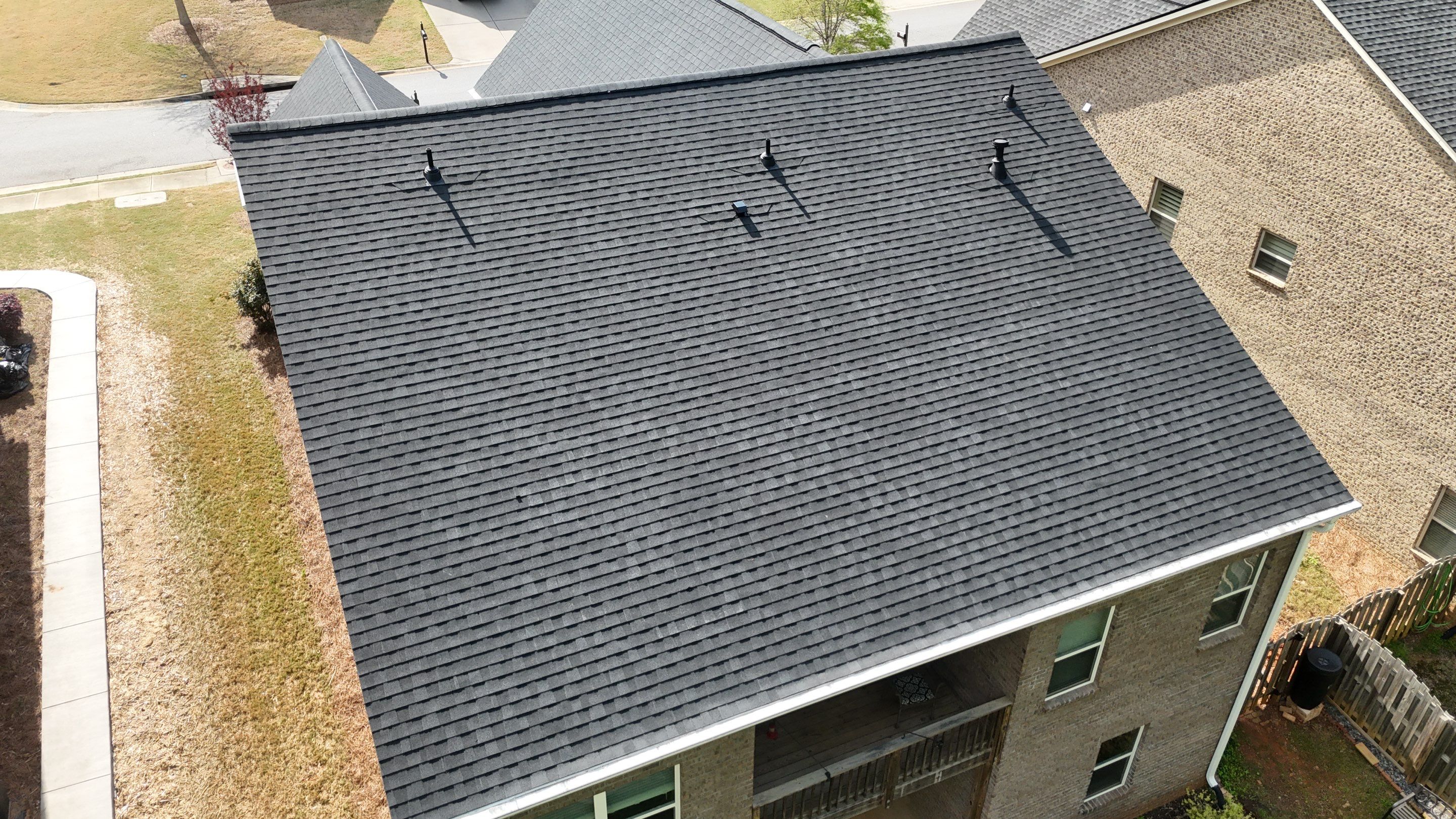 Cumming, GA Roof Replacement CertainTeed Landmark Pro Max Def Charcoal Black by Reset Roofing