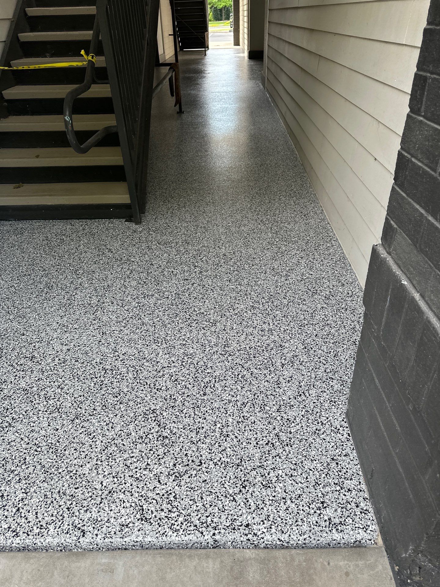 Commercial Floor Coating using Silverton by My Garage Floor Guys