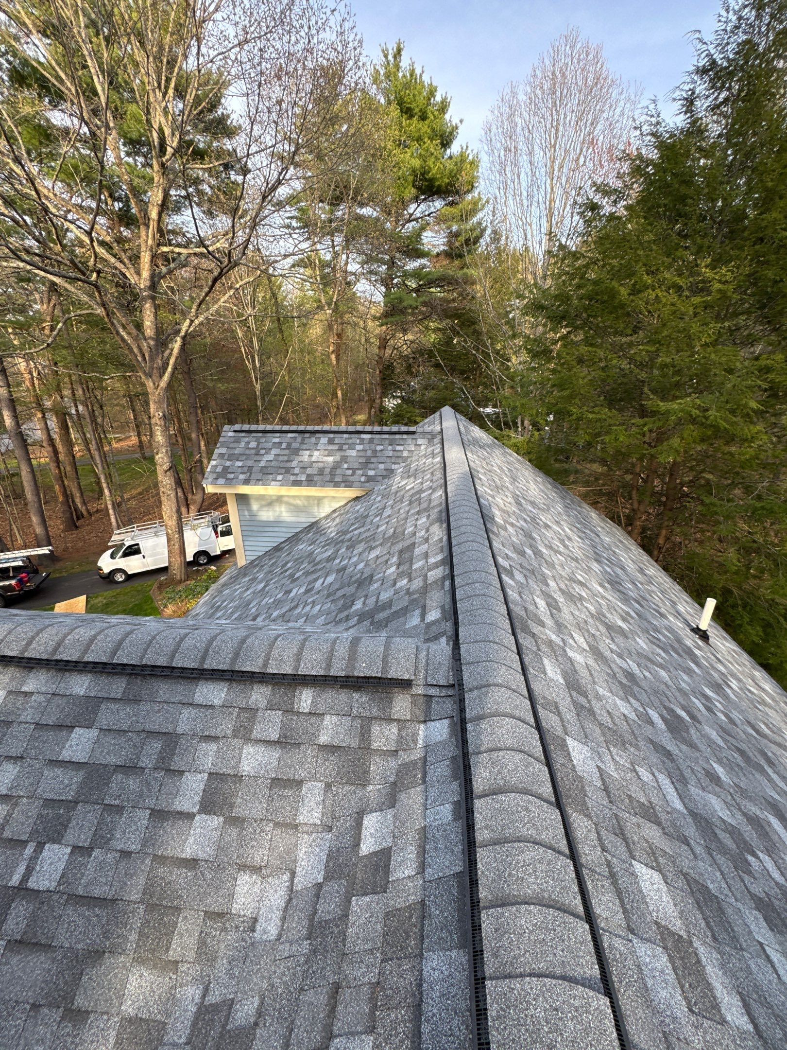 Roof Replacement & Skylight Upgrade in Stratham, NH | Winnicutt Road Neighborhood by Compass exteriors