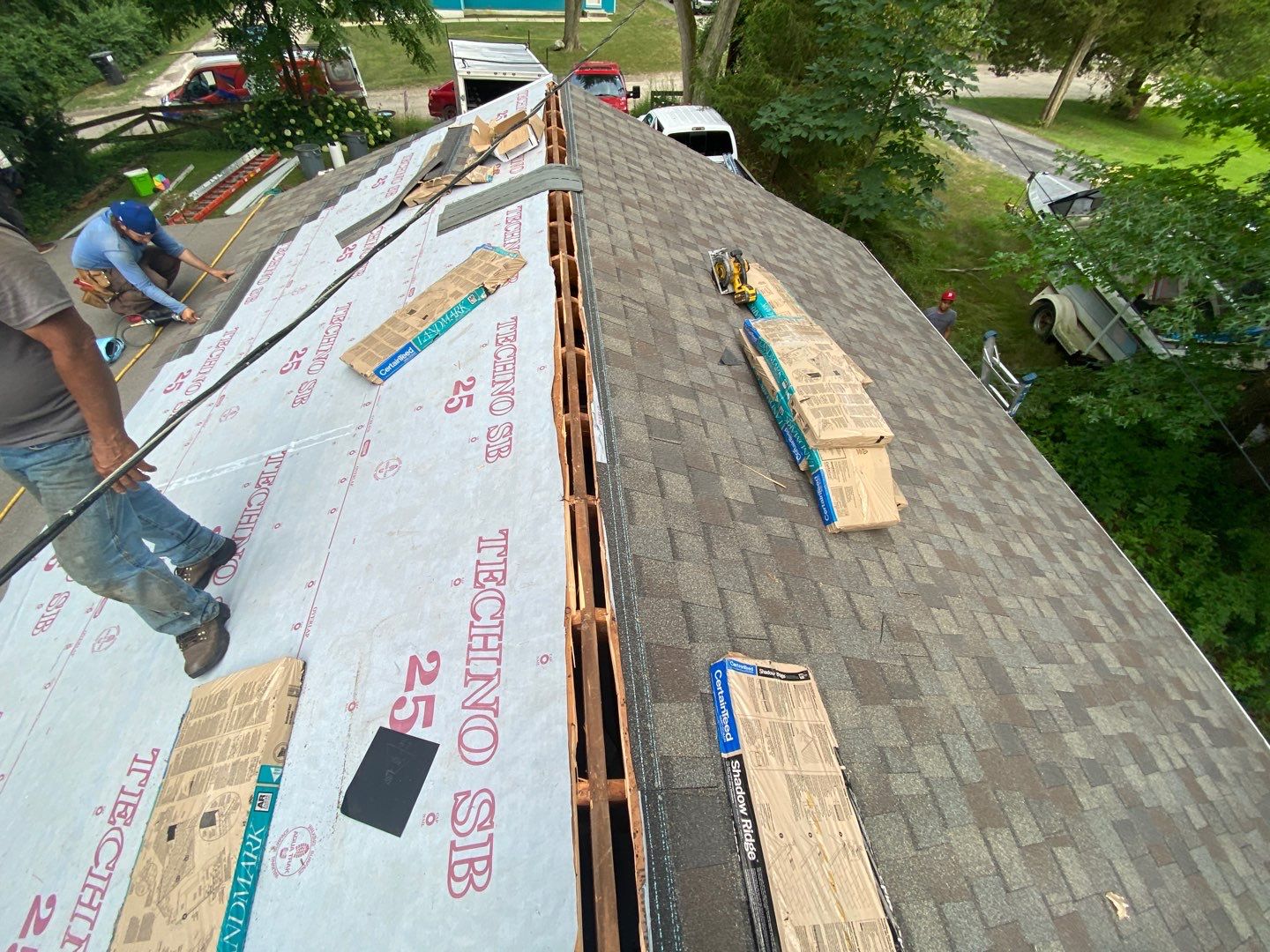 Siding Replacement using CertainTeed Landmark by 180 Contractors