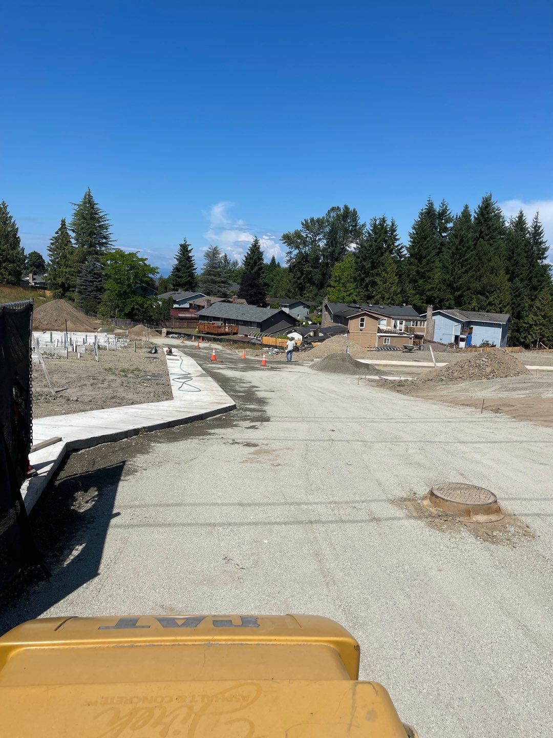 Asphalt Road Repair in Neighborhood  by Jireh Asphalt & Concrete Inc 