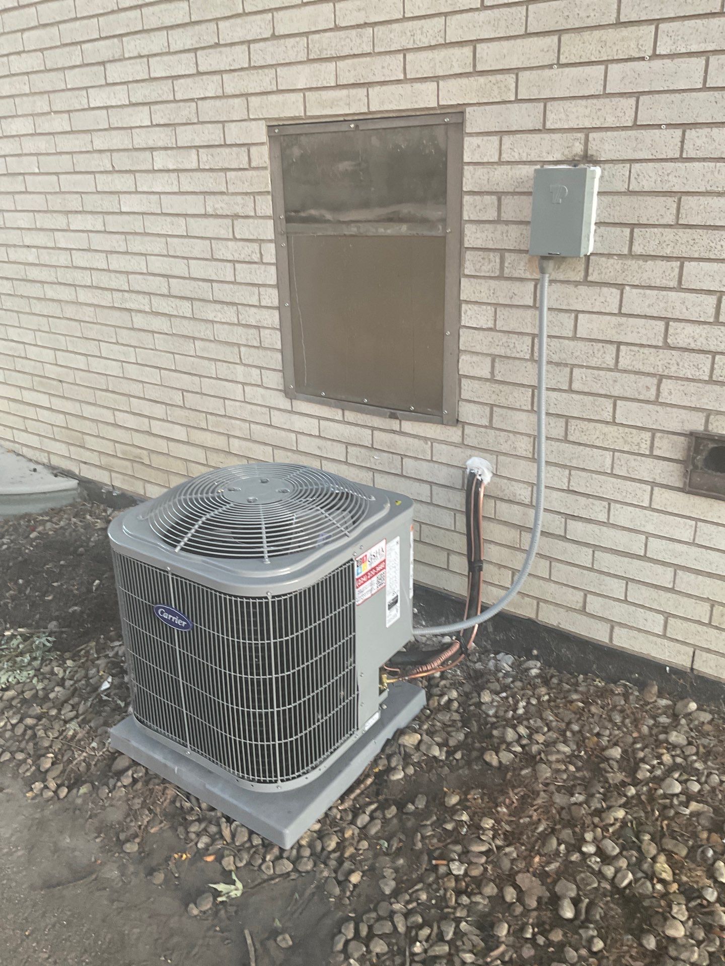 Carrier Central Air Conditioning Installation by GSHA Services LTD