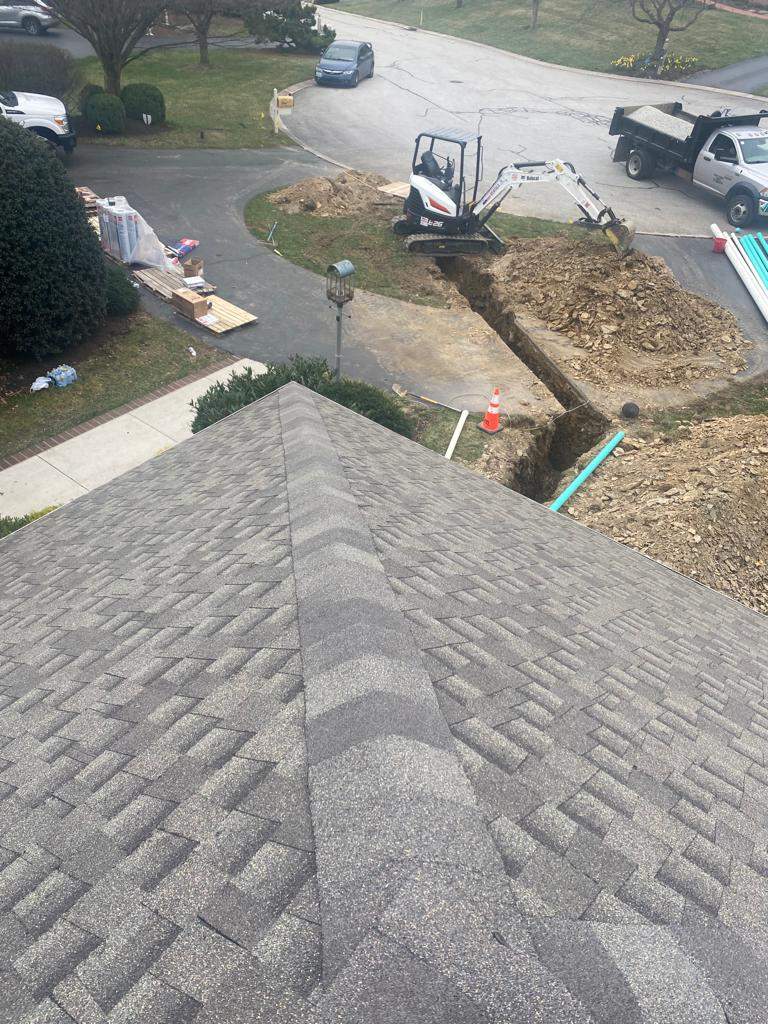 Residential Roofing Installation using GAF Timberline HDZ Lifetime Architectural Shingles by Roof Right Inc