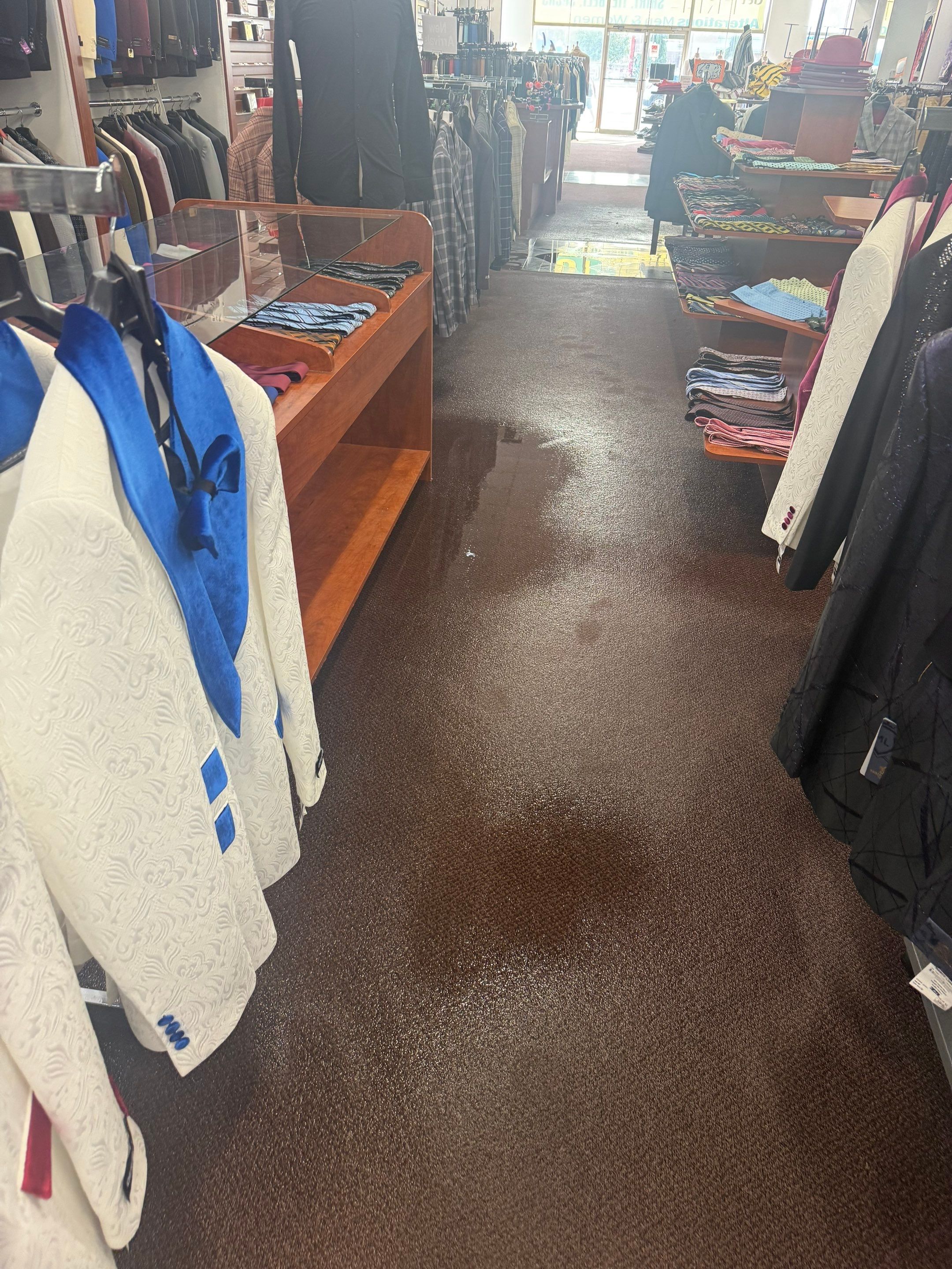 Project in Highland Park by EzDry Water Mitigation & Property Restoration