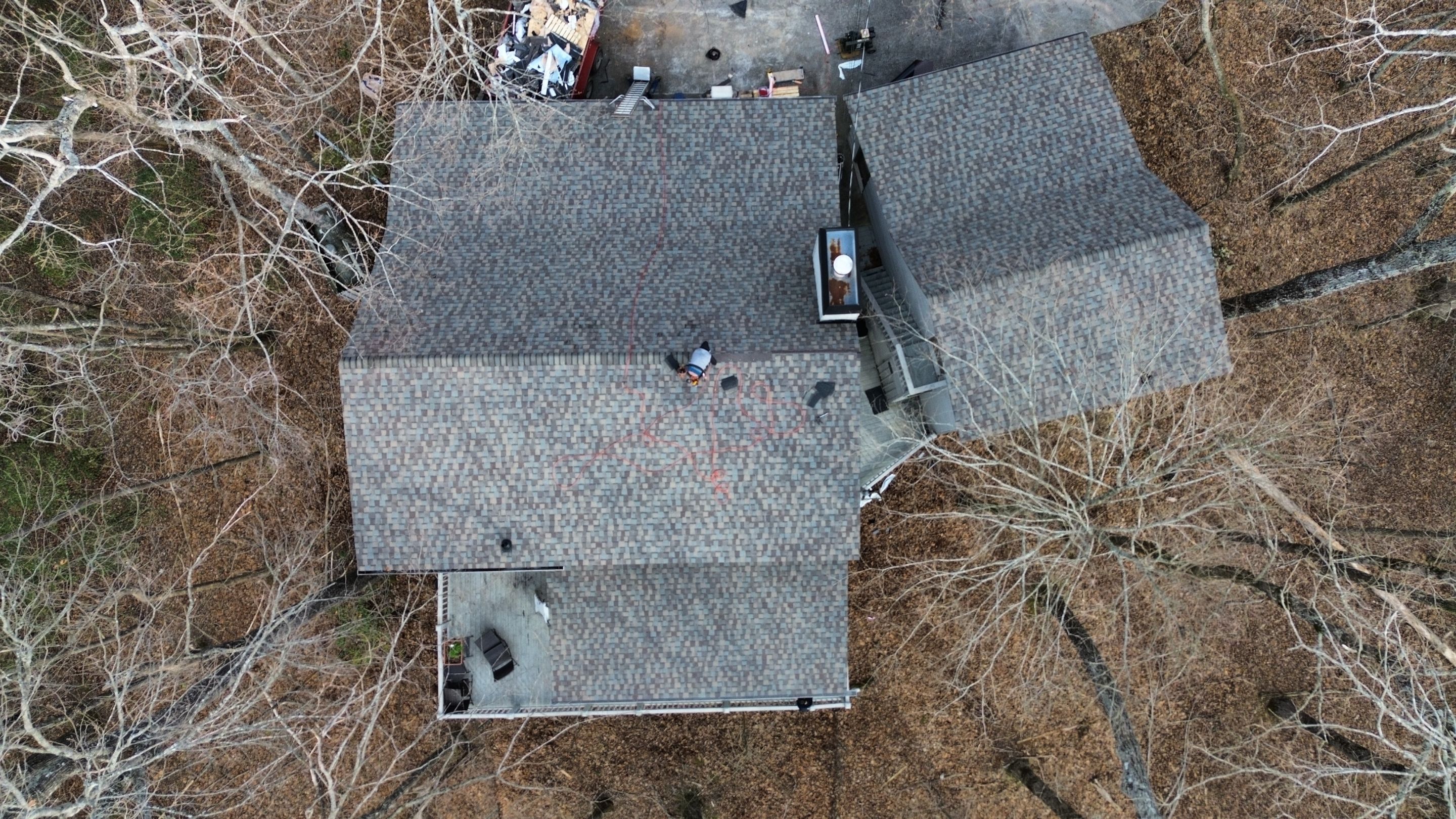 Jasper, GA Roof Replacement CertainTeed Landmark Pro Max Def Weathered Wood by Reset Roofing
