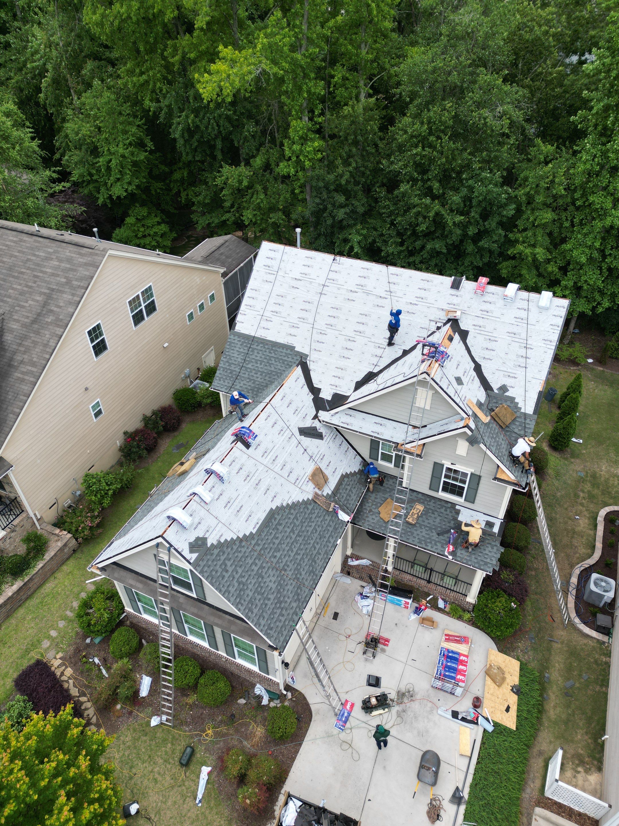 Roof Replacement - GAF Timberline HDZ Slate  by Pro Performance Roofing