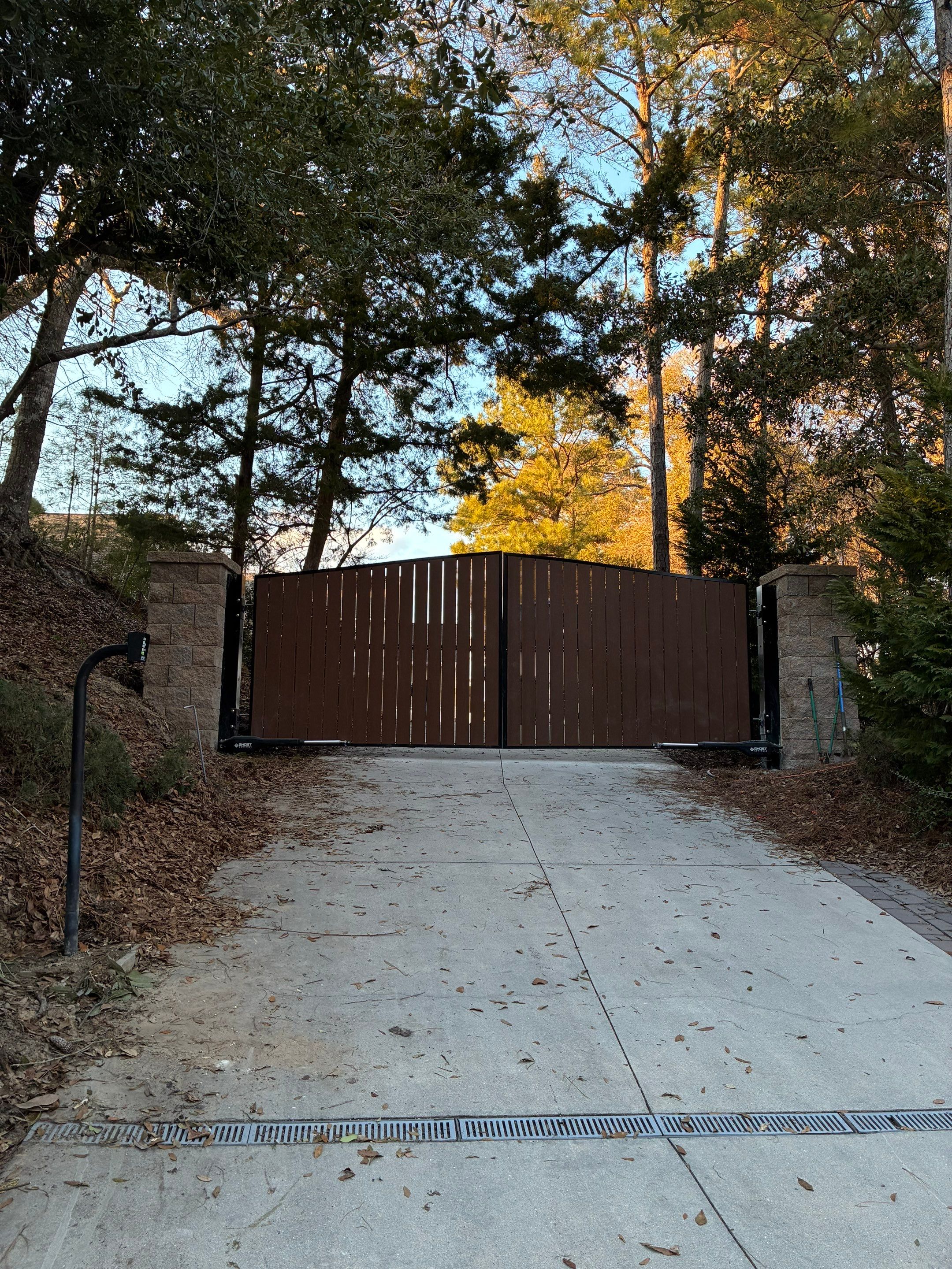Automated Gates in Emerald Isle by Superior Fence and Rail