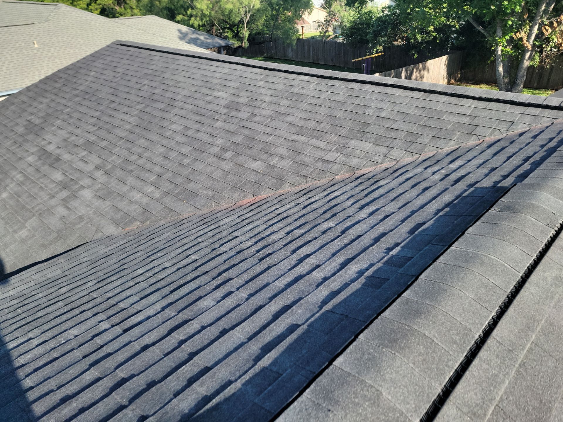 Hail Damage Restored & Upgraded to Class 4 Protection by Action Exteriors Austin