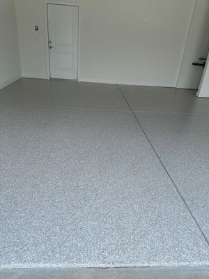Garage Floor Coating using Palomino