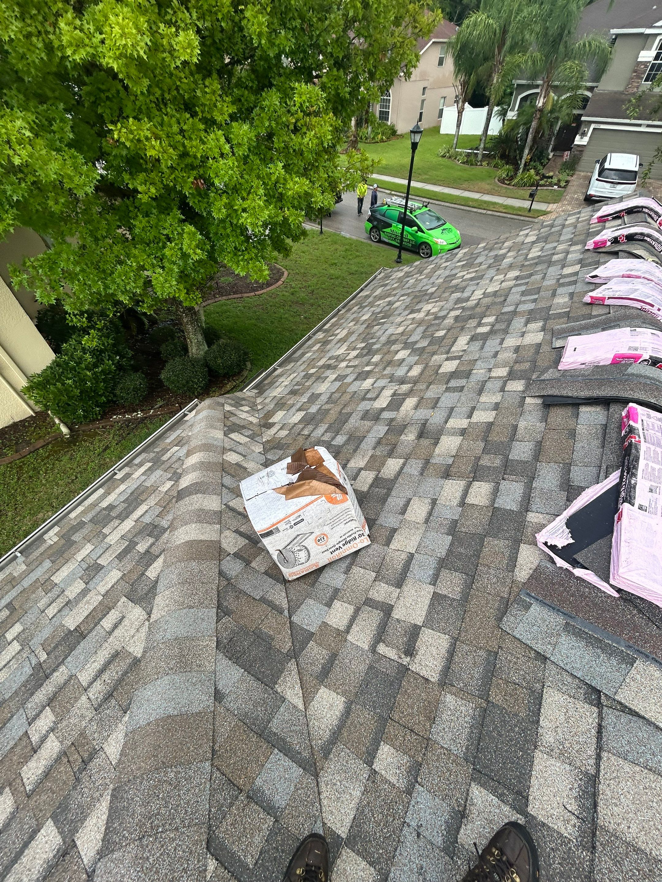 Project in New Port Richey 34654 by Mitchell Roofing Company LLC 