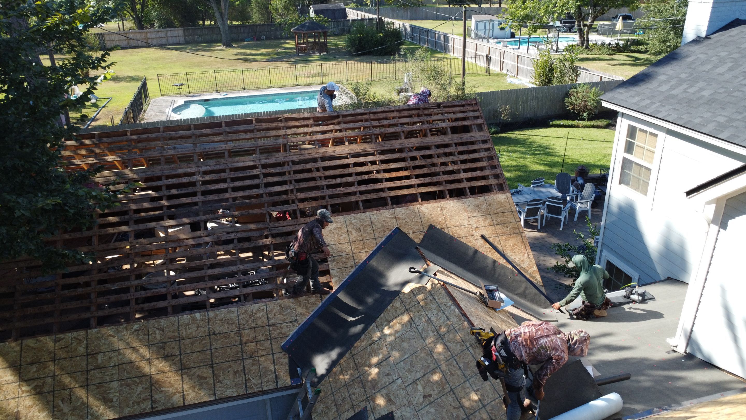 Project in Cypress, Texas by Roof Top Innovations
