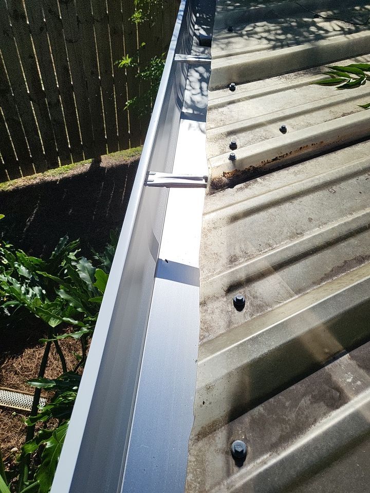 Gutter Installation using K-Style Gutters by Gutter Professors