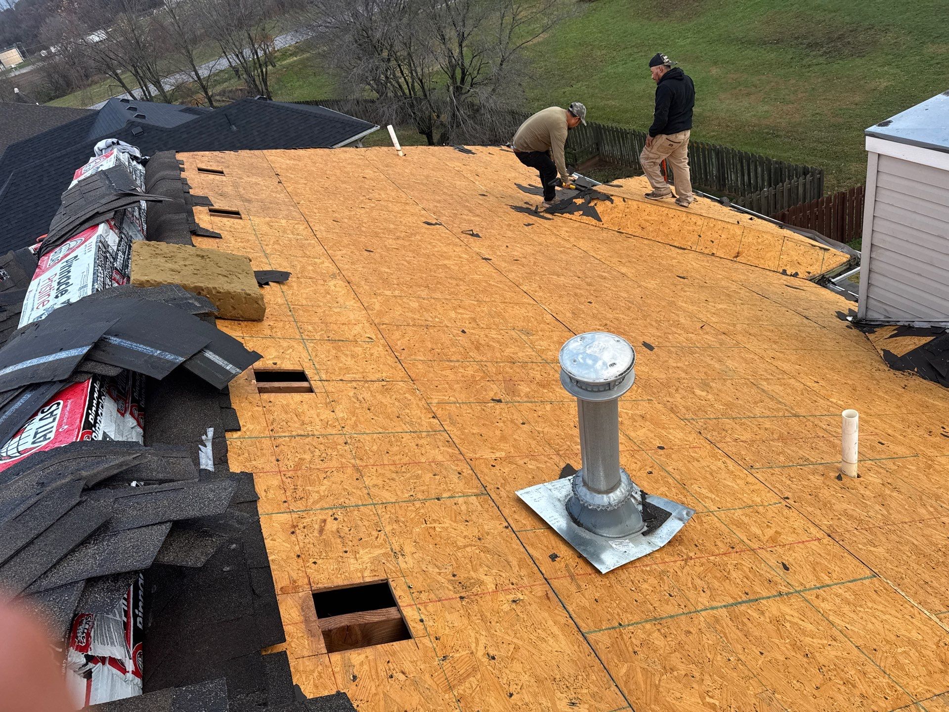 Residential Roofing Install - Atlas Pinnacle Pristine Shingles - Color Black Shadow  by Titan Commercial & Residential Roofing 