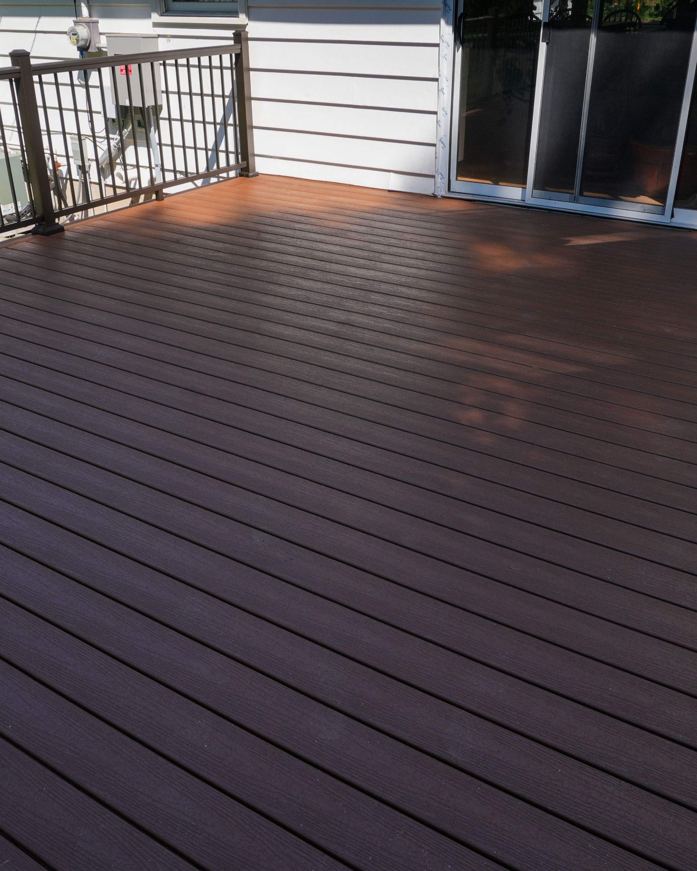 Deck and French Door Installation in Rockford by Cutting Edge Homes