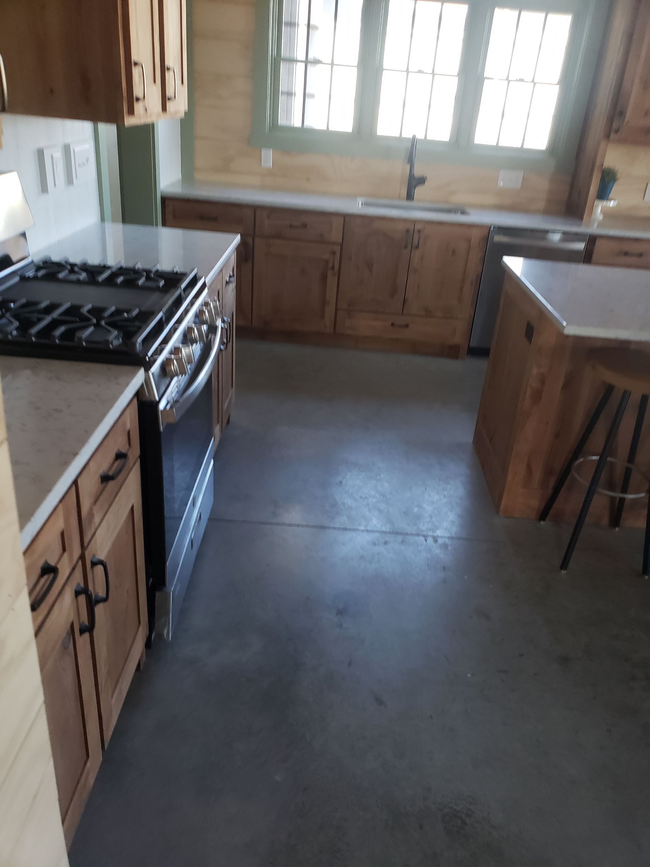 Eudora, KS -- Full Home Polish by Big Red Decorative Concrete, LLC