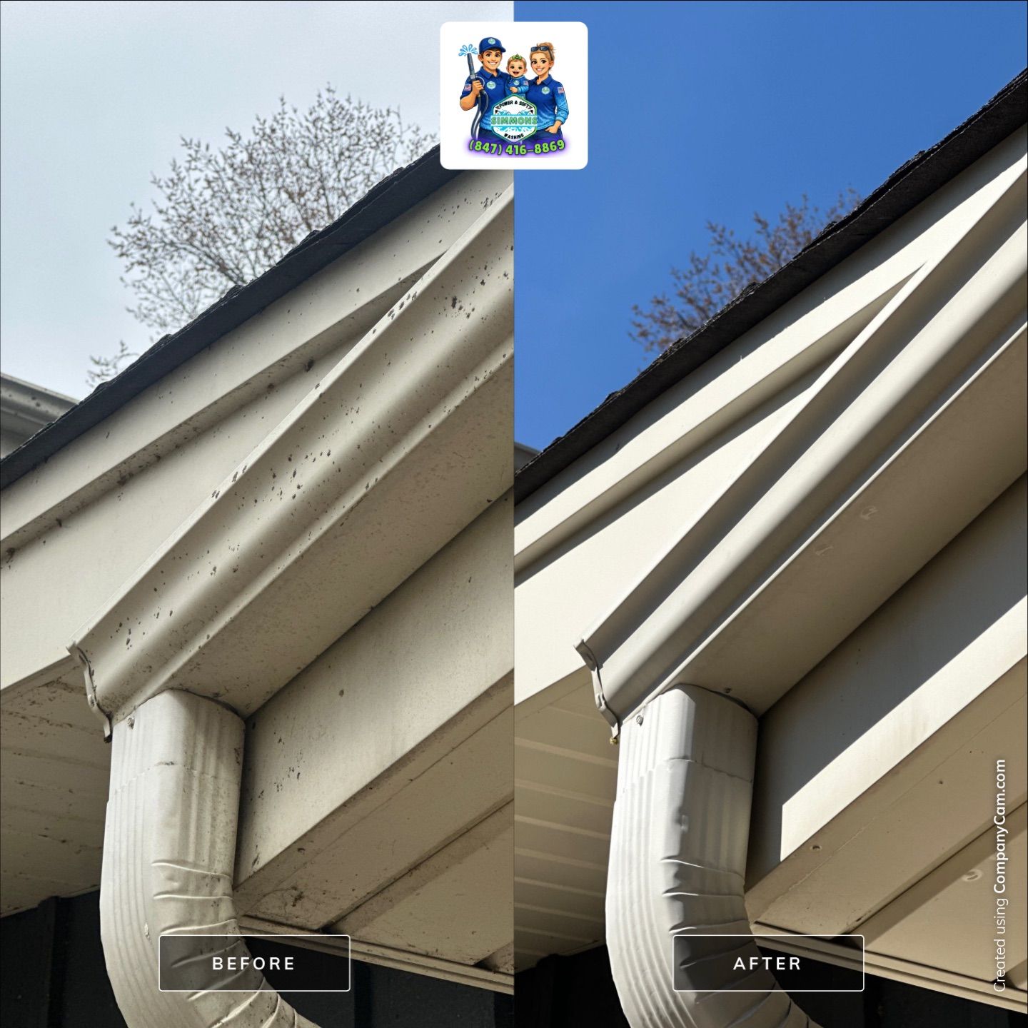 Highland Park, IL House Wash by Simmons Power & Soft Washing