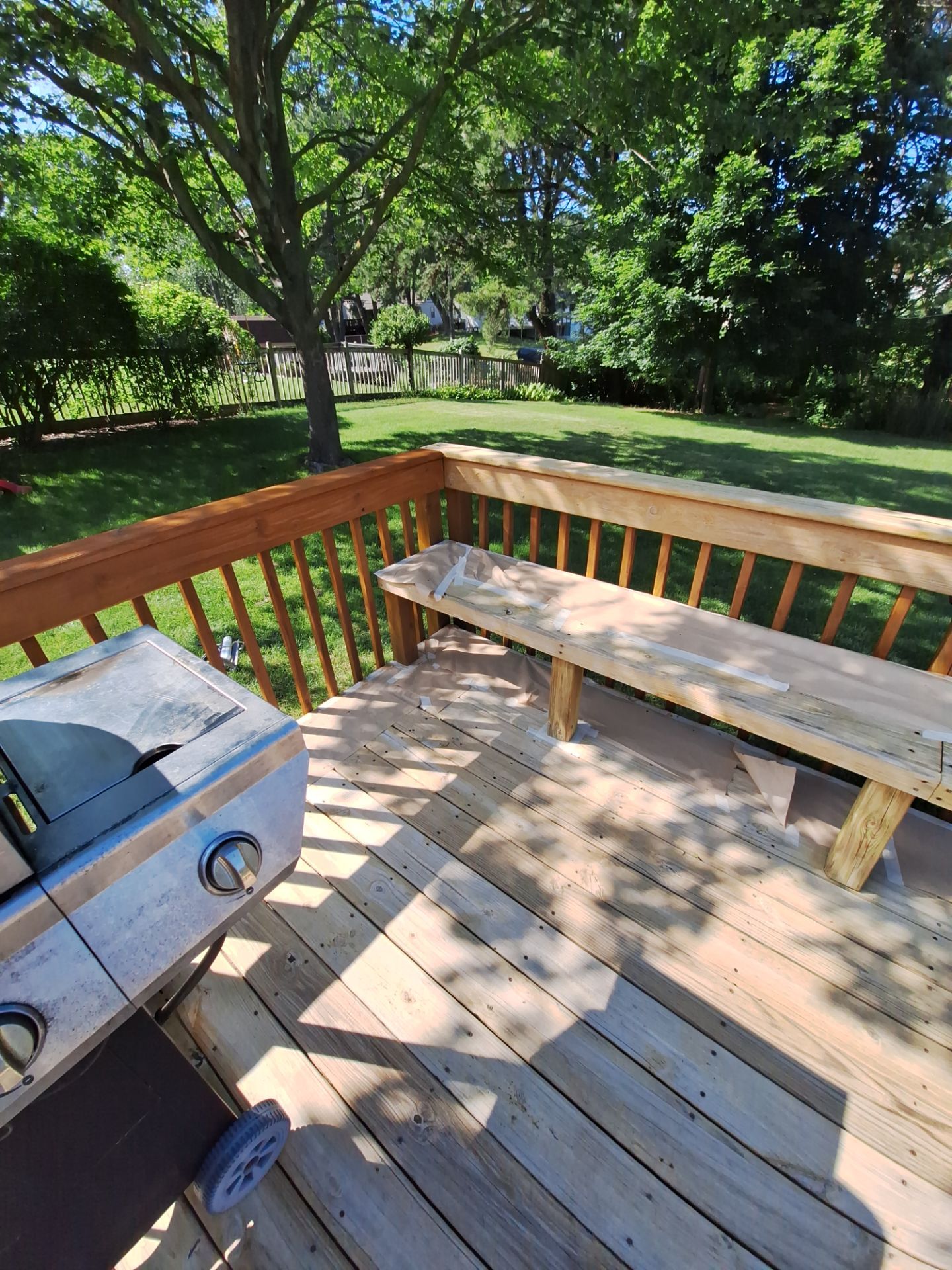 Deck Wash & Stain Transformation | Spring Lake, Michigan by Gordon Painting