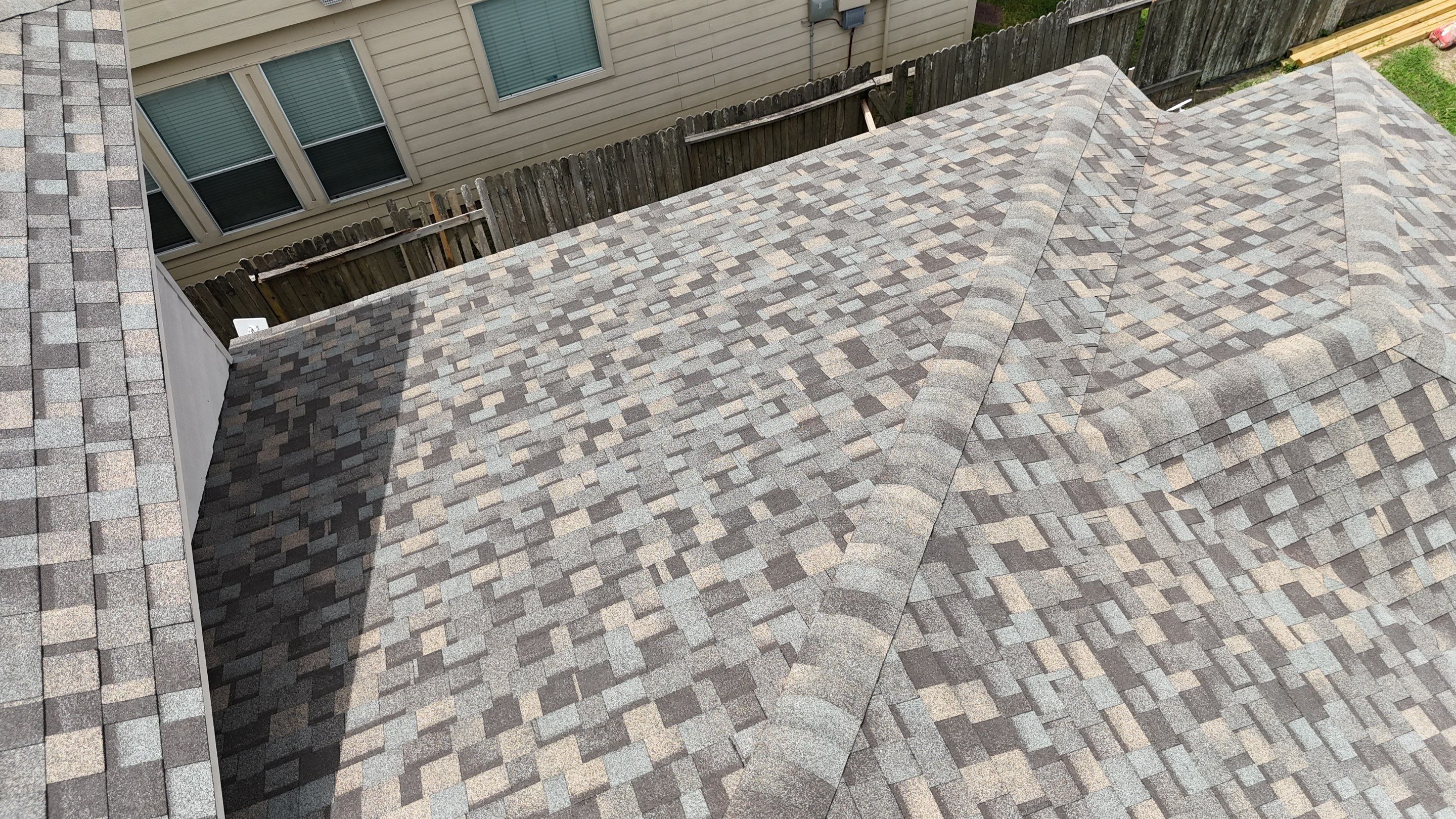 Residential Roofing Installation using IKO Dynasty by Core Four Roofing
