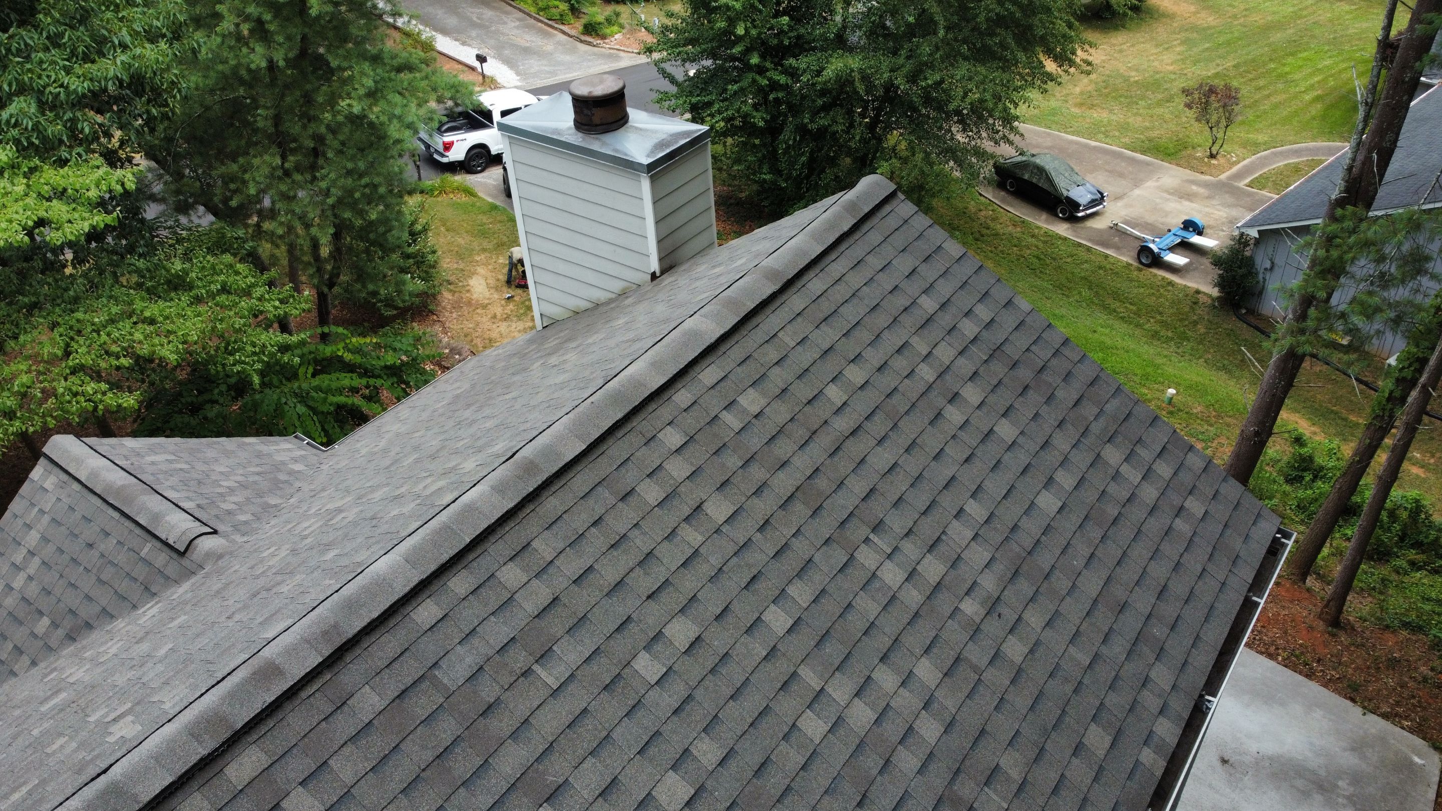 Marietta, GA Roof Replacement Atlas Pinnacle Pristine Weathered Wood by Reset Roofing