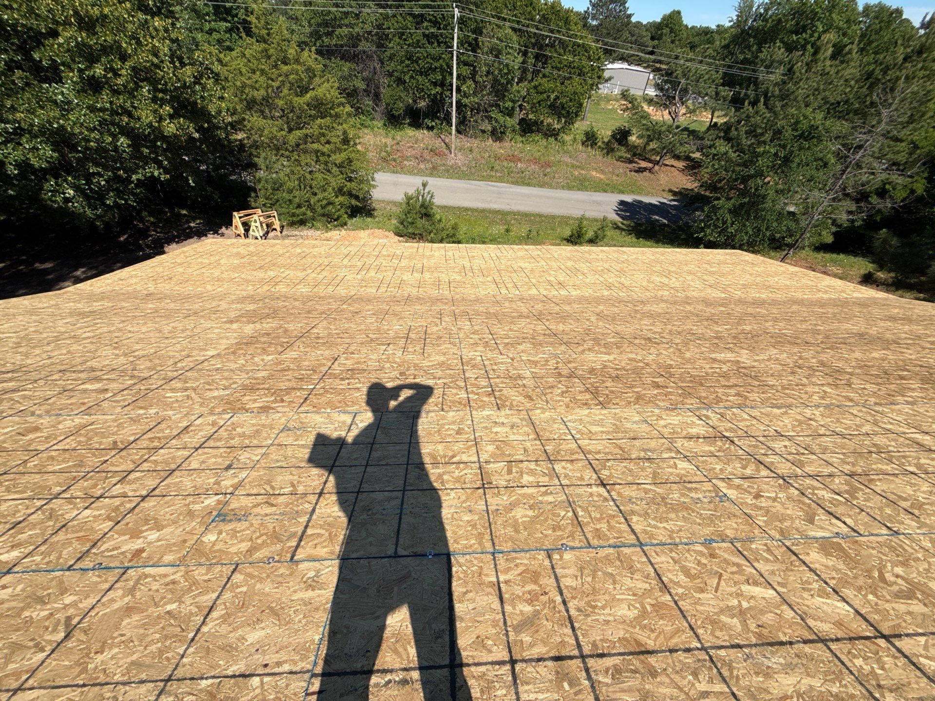 Copper Metallic 26-gauge low rib metal roofing. by In & Out Construction & Remodeling, LLC