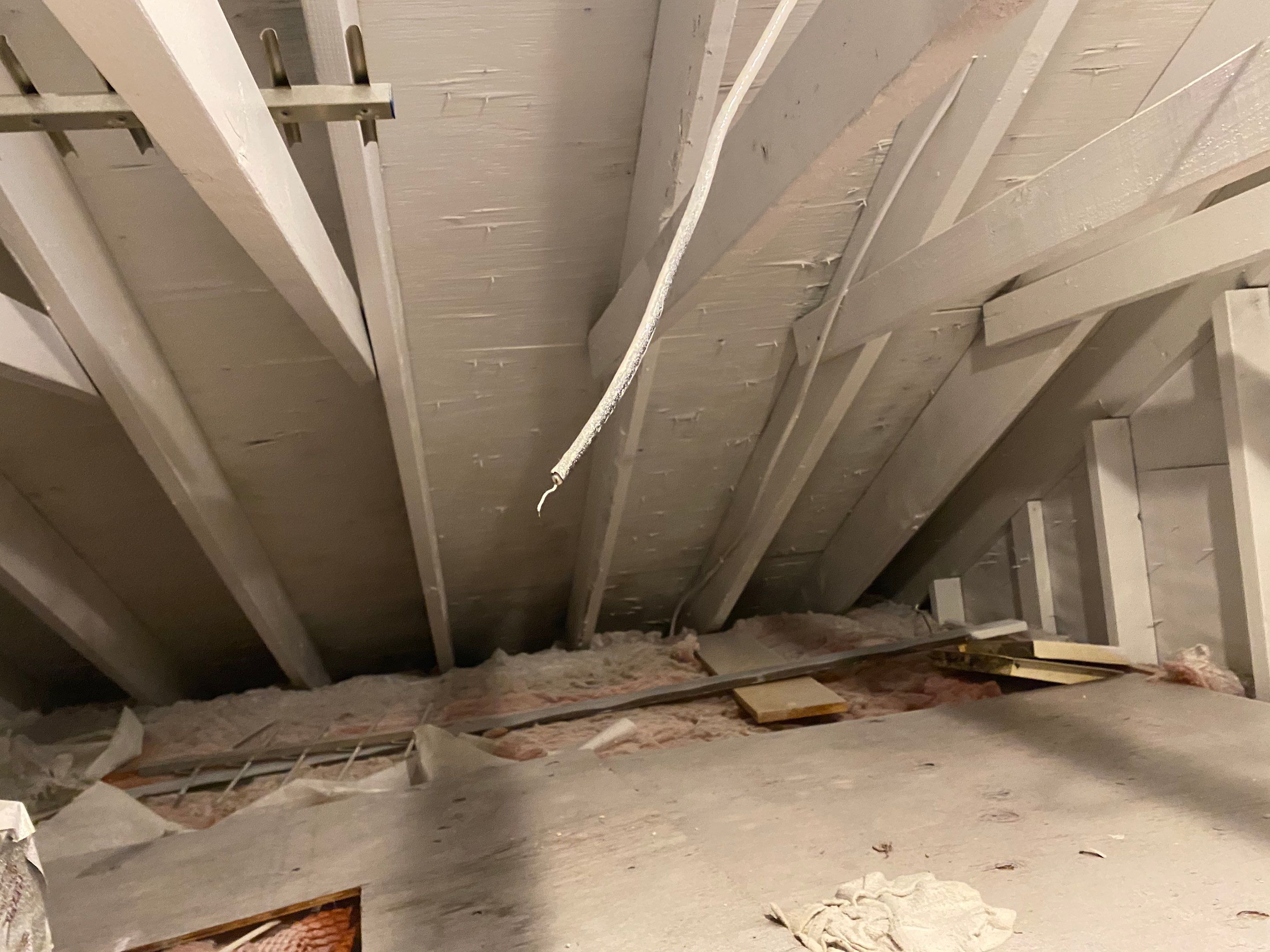 Attic Mold Remediation Job in Vernon Township, NJ by Pure Service Pro, LLC 