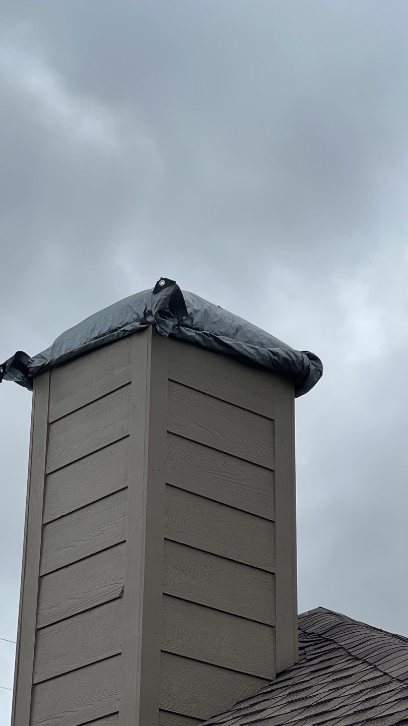 Chimney Cap Replacement by Lighthouse Roofing