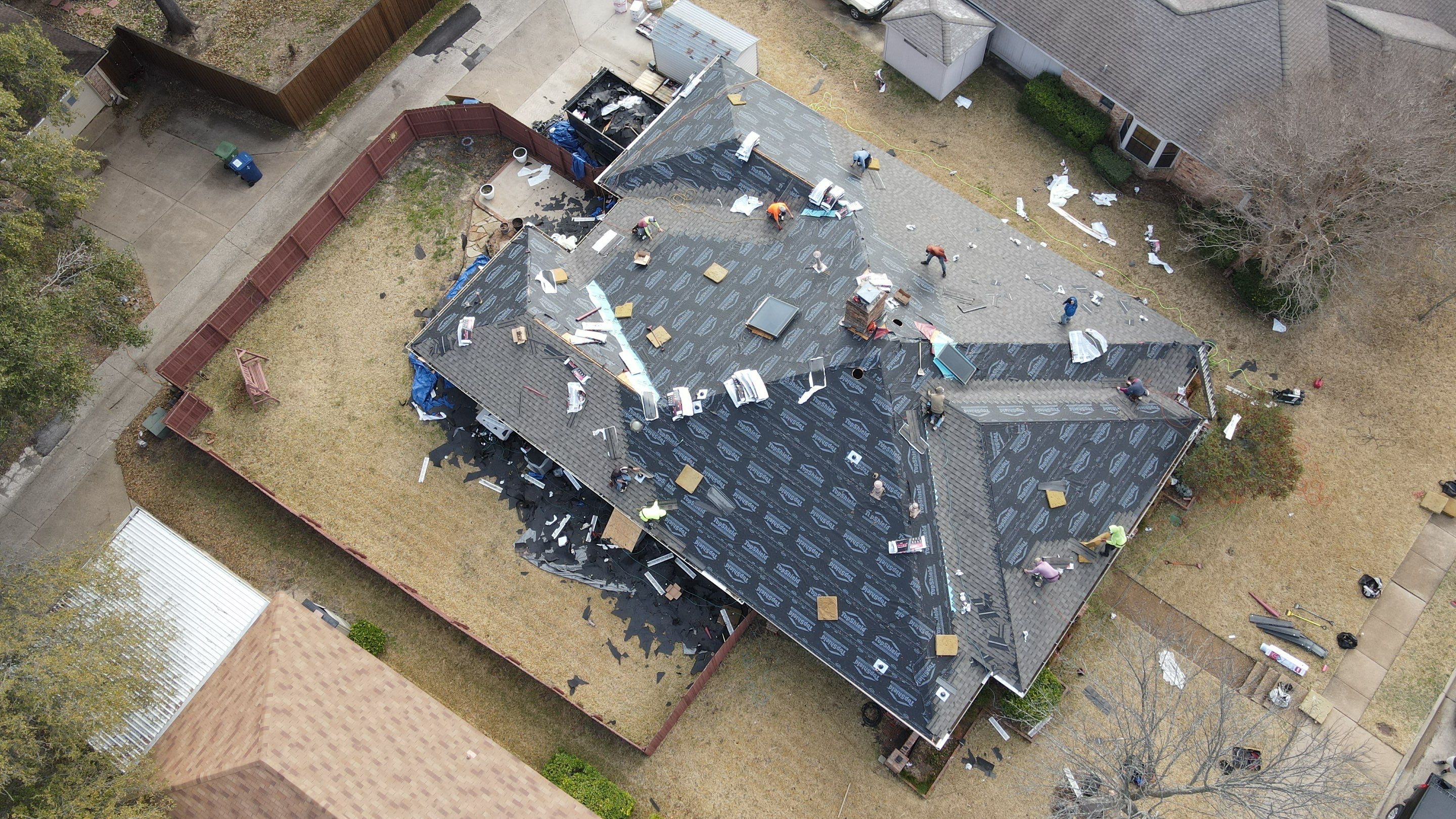 Project in Garland by Armor Roofing | Exteriors