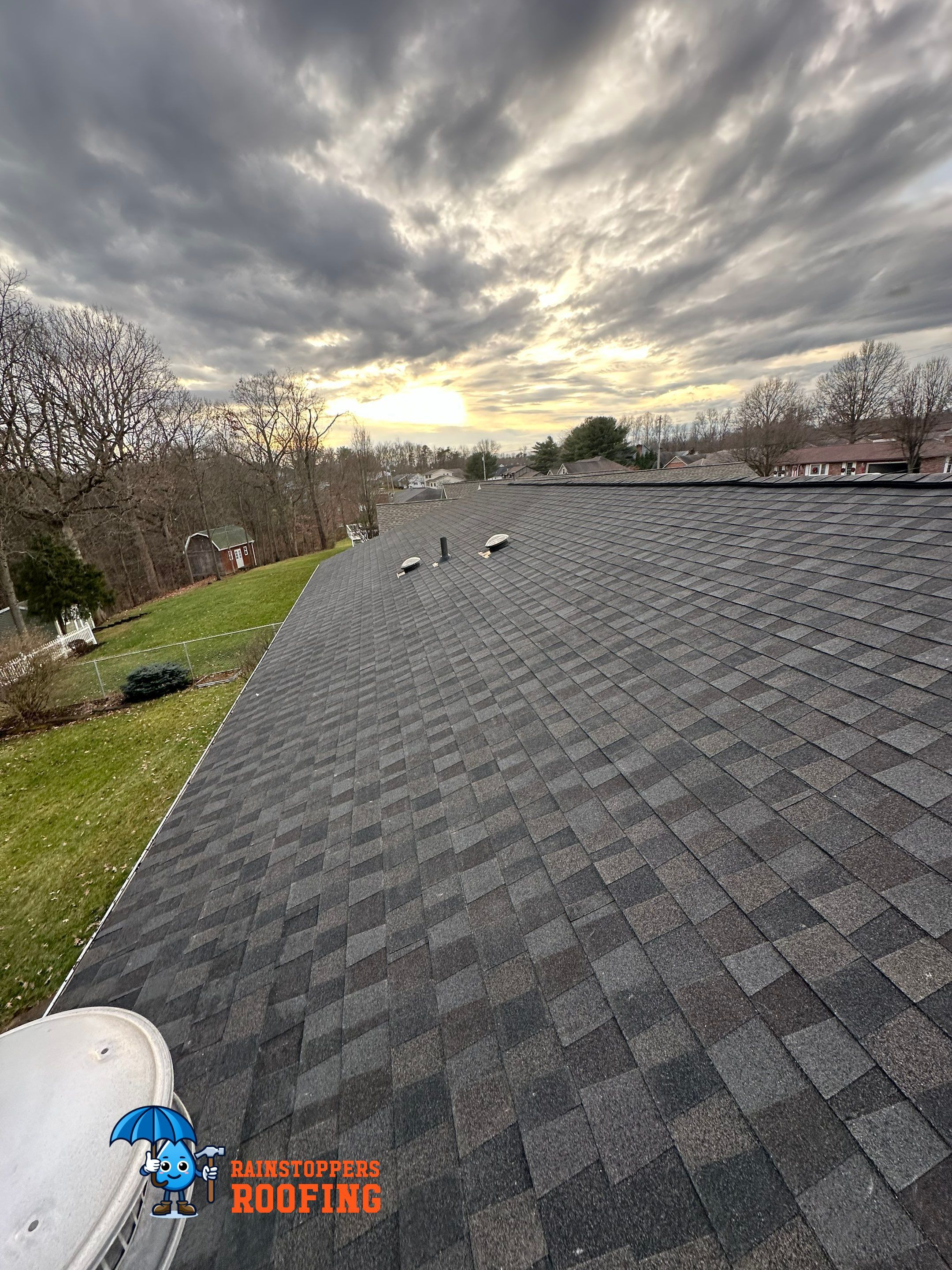 Residential Roofing Installation using GAF Timberline HDZ by Rainstoppers Roofing