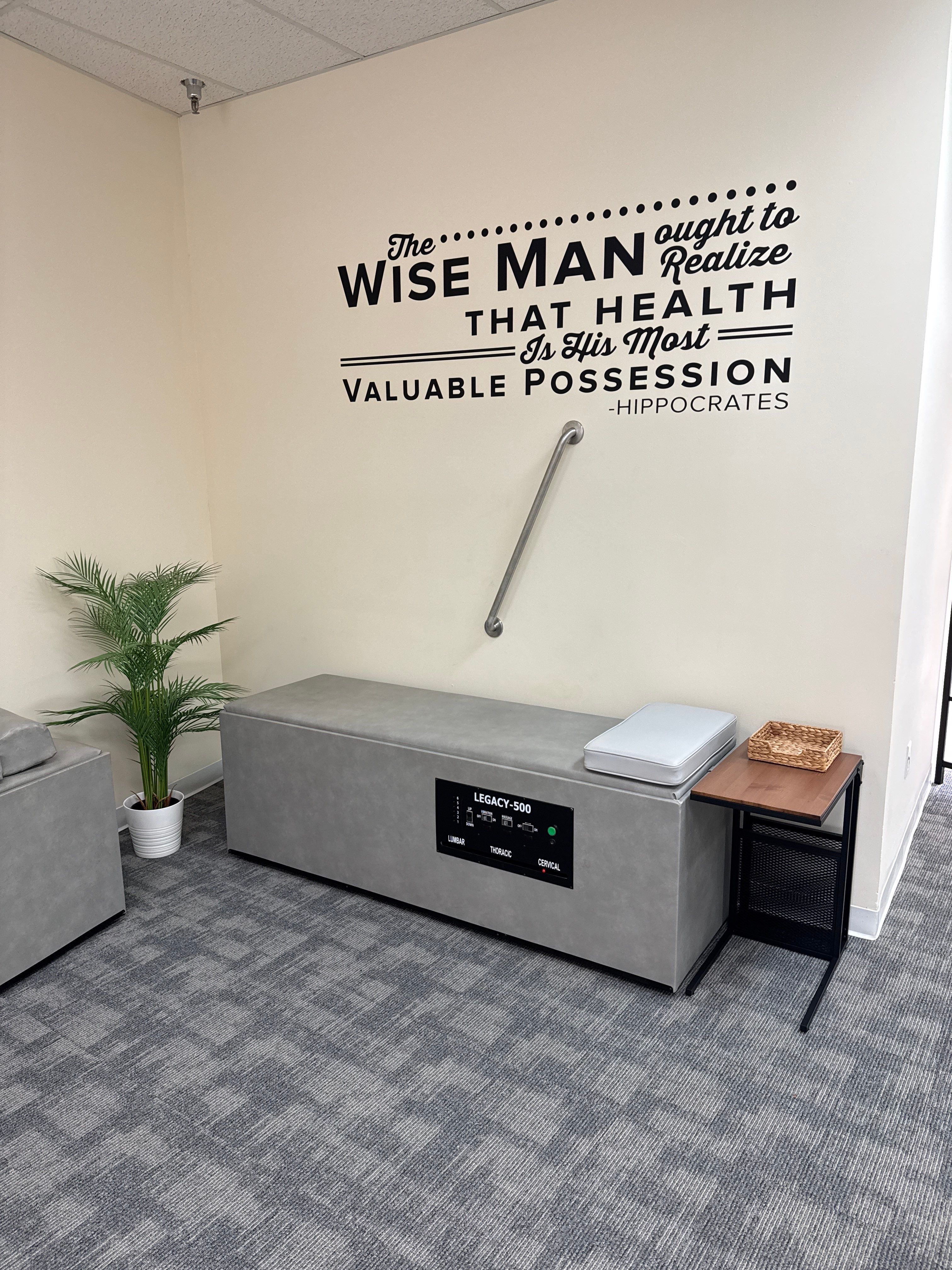 Chiropractic Office Grab Bars by A Step Above Handy LLC