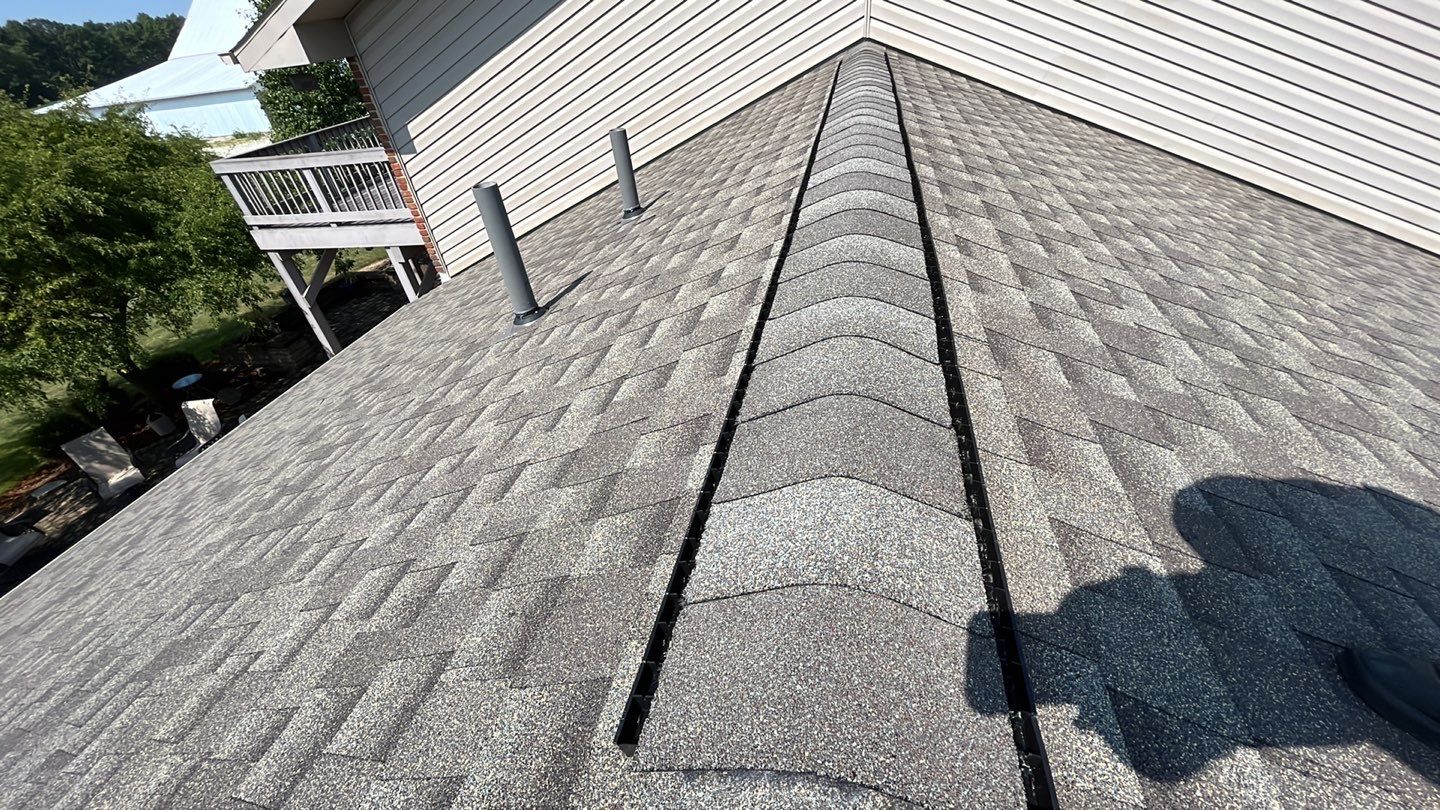 Residential Roofing Installation using GAF Timberline HDZ Weathered Wood by Nitro Roofing and Construction