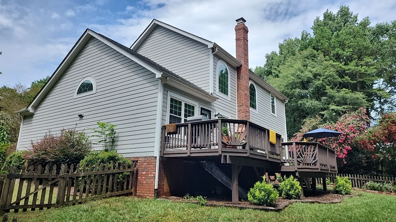 House Wash using cleaner by Power Wash Masters LLC