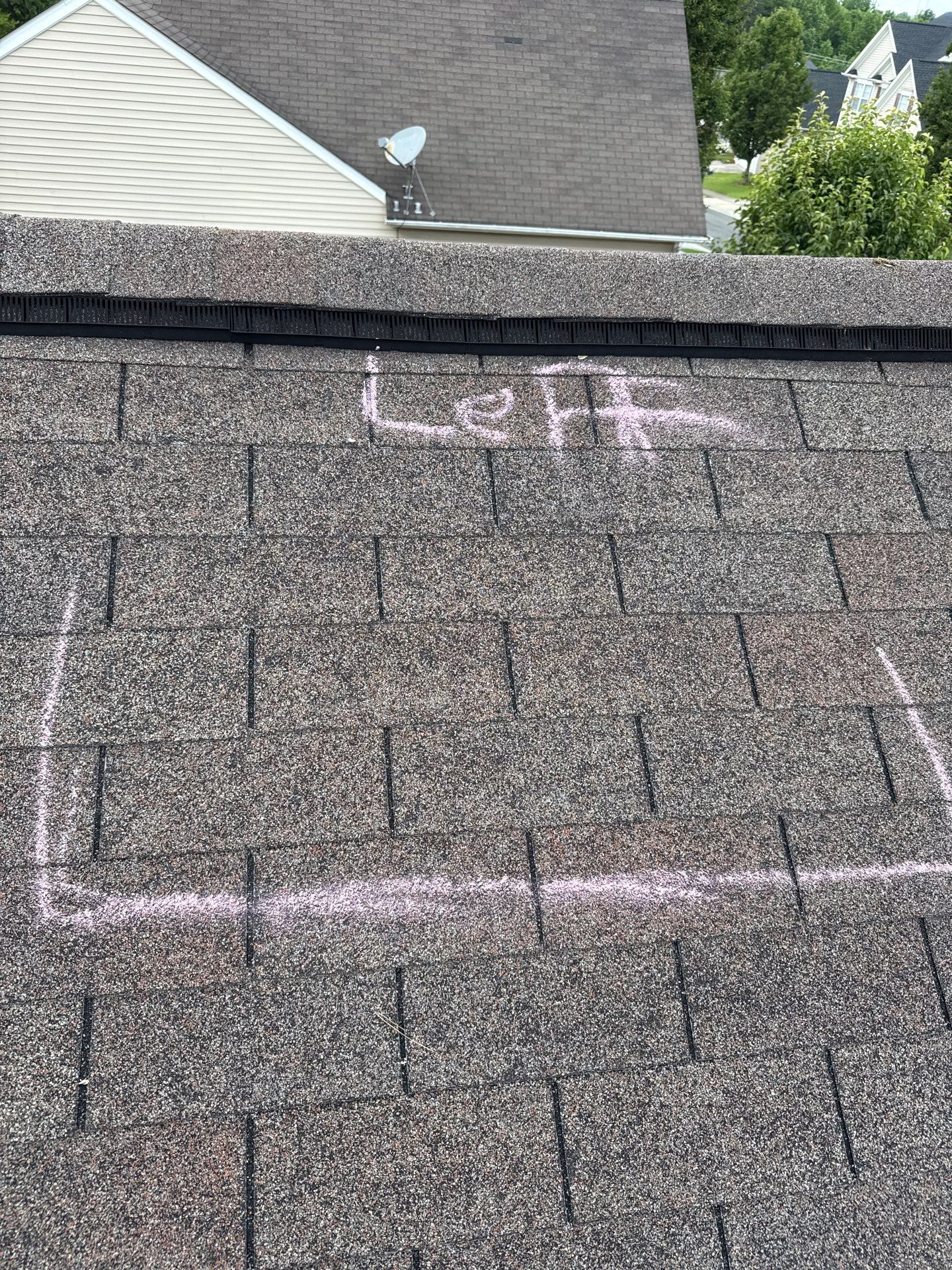 Roof replacement by hail and wind damage by Just Brilliant Restoration JBR