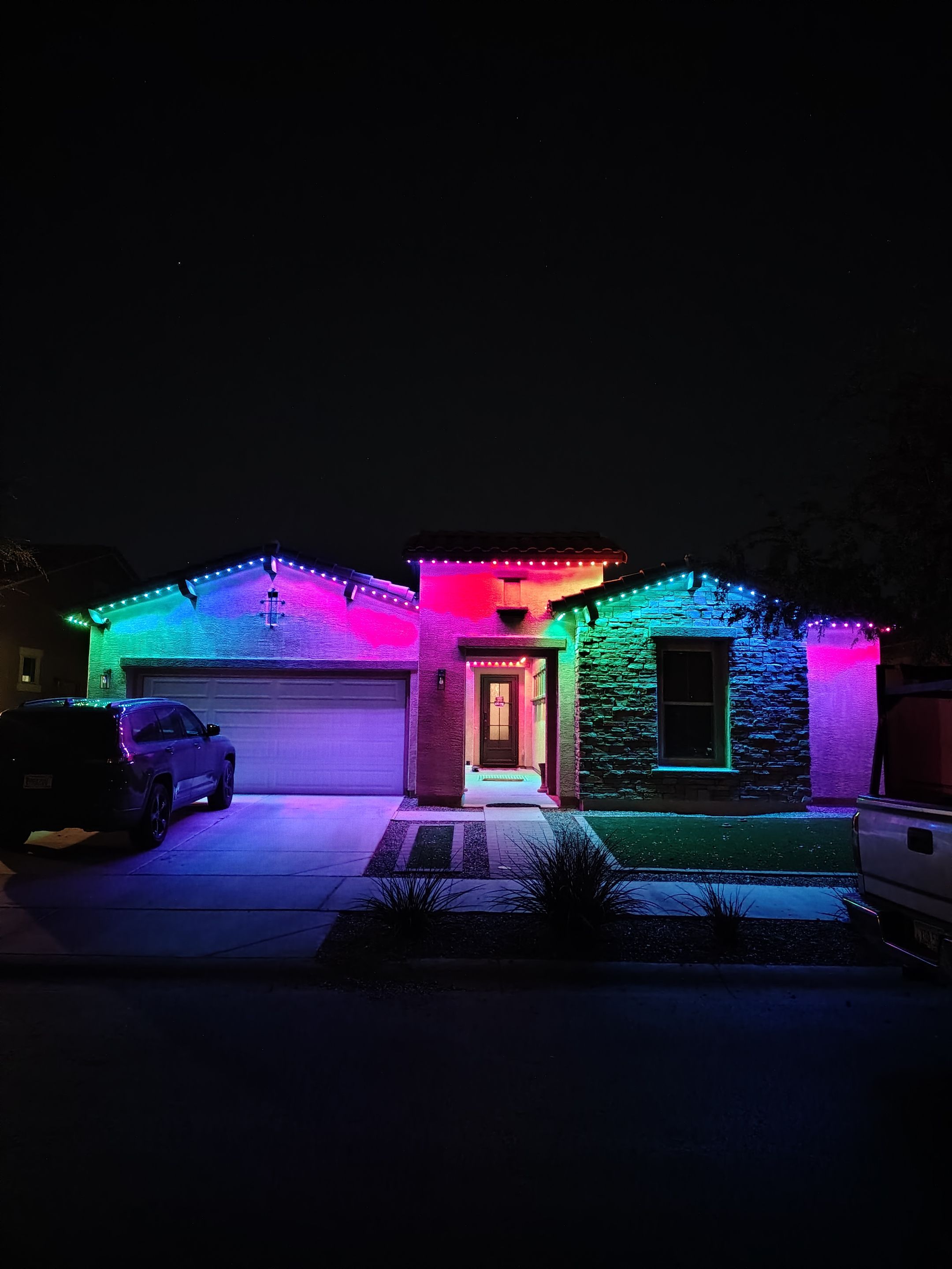 Project in Queen Creek by Big Pig Smart Lighting